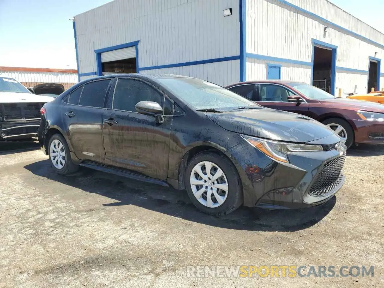 4 Photograph of a damaged car JTDEPMAE7NJ228923 TOYOTA COROLLA 2022