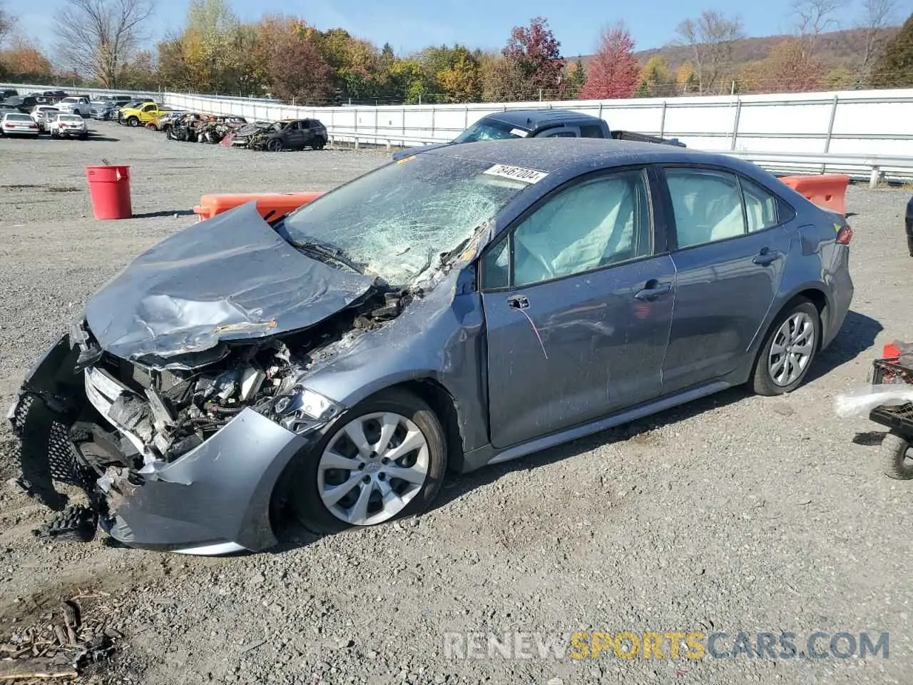 1 Photograph of a damaged car JTDEPMAE8N3004032 TOYOTA COROLLA 2022
