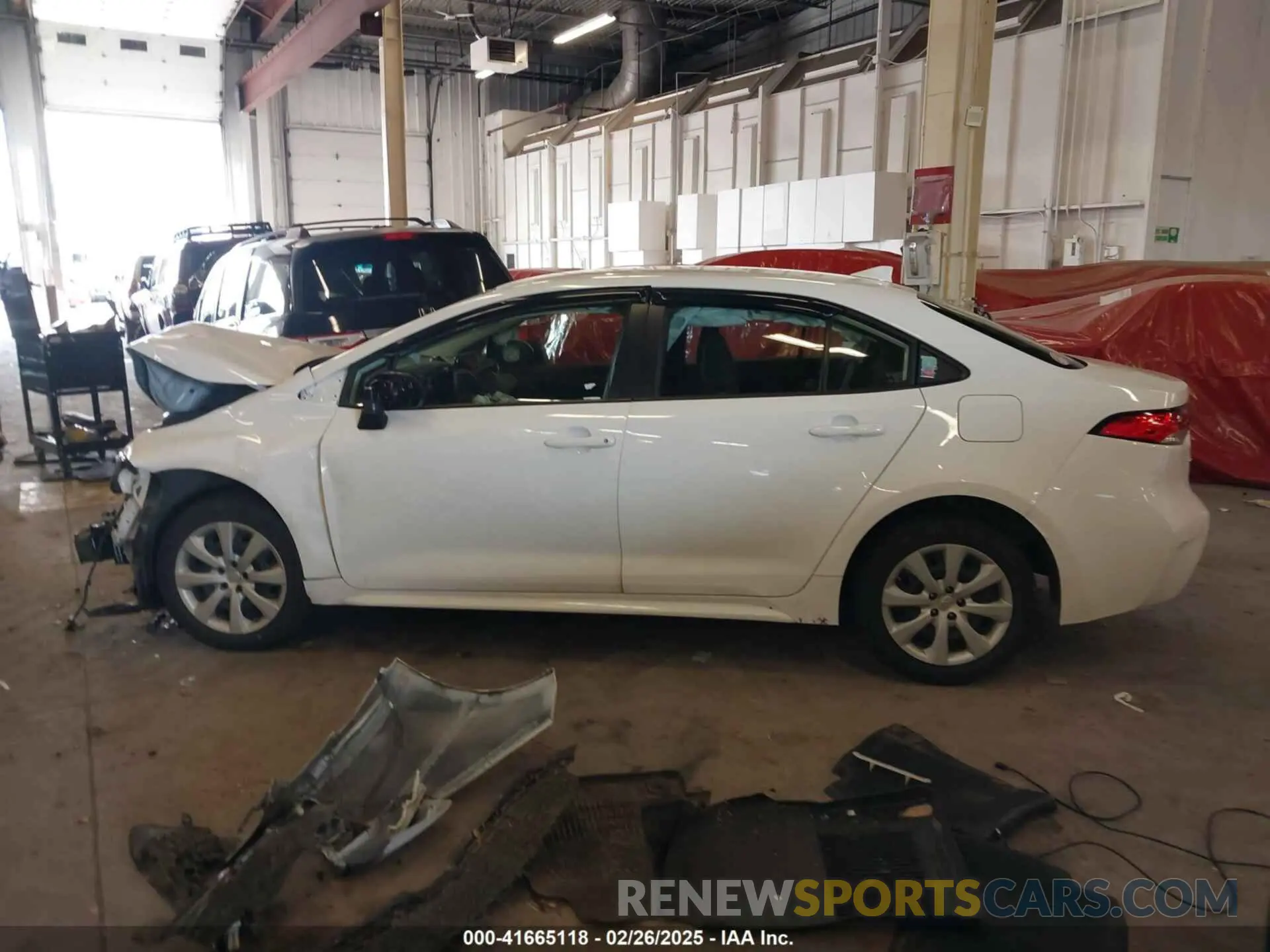15 Photograph of a damaged car JTDEPMAE8N3007433 TOYOTA COROLLA 2022