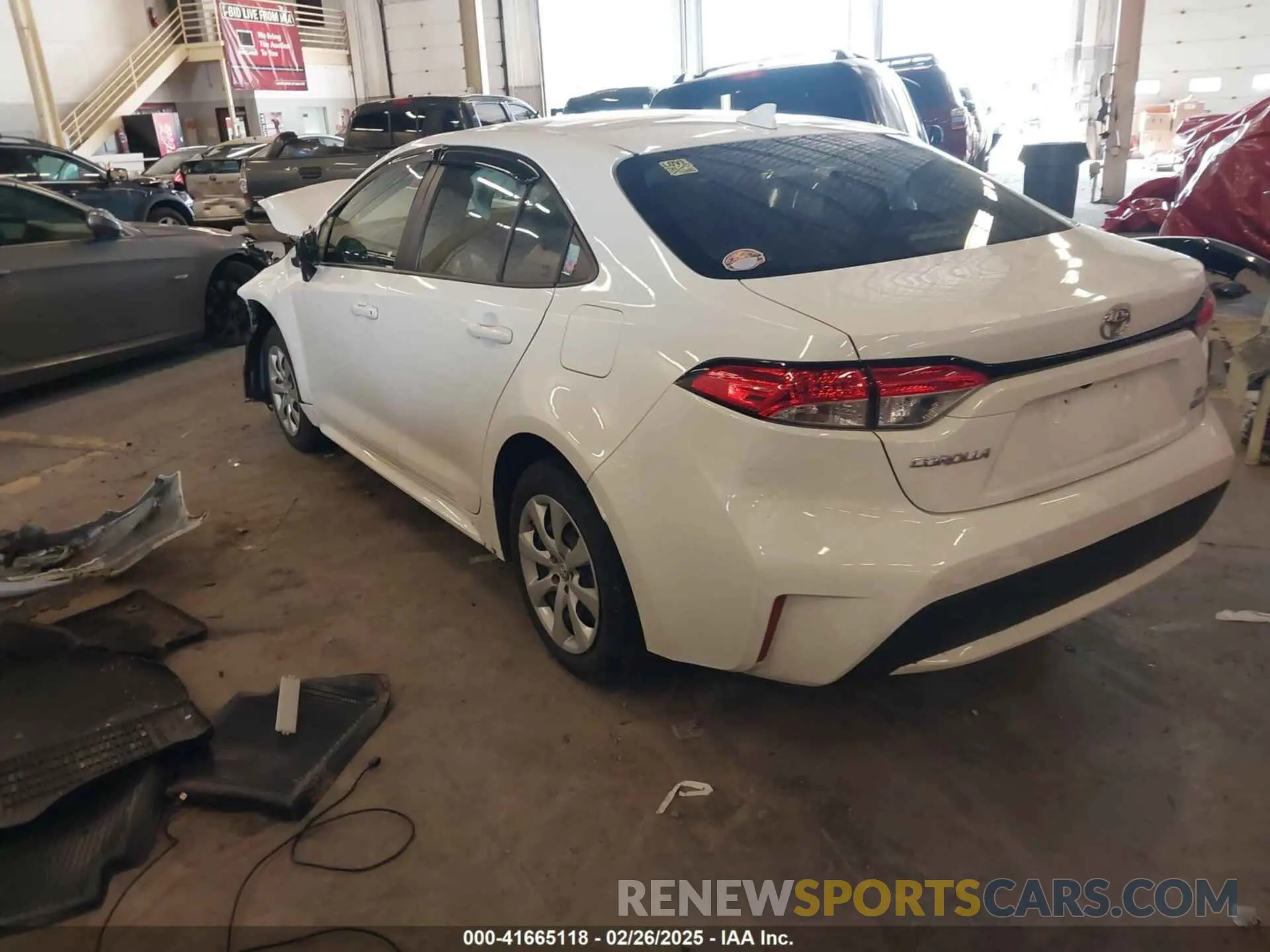 3 Photograph of a damaged car JTDEPMAE8N3007433 TOYOTA COROLLA 2022