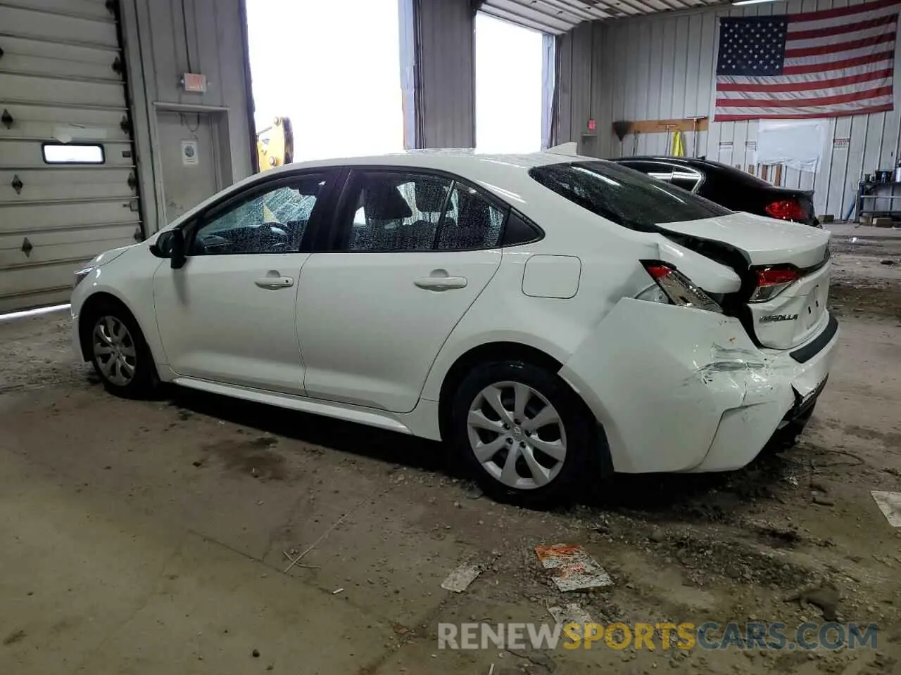 2 Photograph of a damaged car JTDEPMAE8N3013331 TOYOTA COROLLA 2022