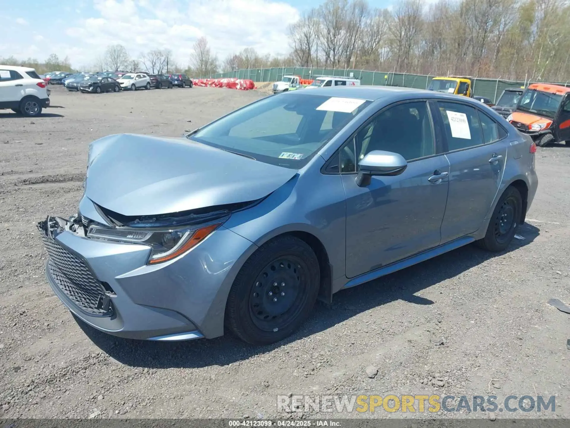 2 Photograph of a damaged car JTDEPMAE8N3014799 TOYOTA COROLLA 2022
