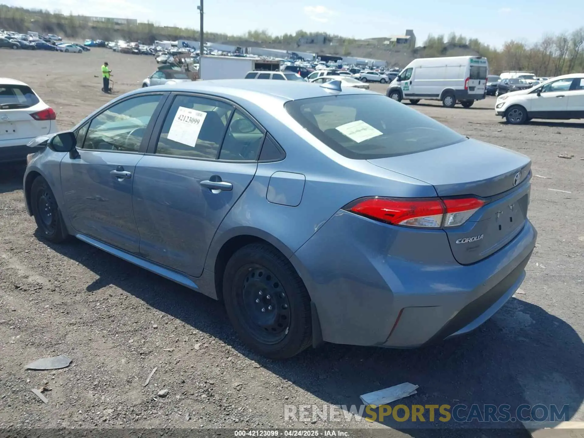 3 Photograph of a damaged car JTDEPMAE8N3014799 TOYOTA COROLLA 2022
