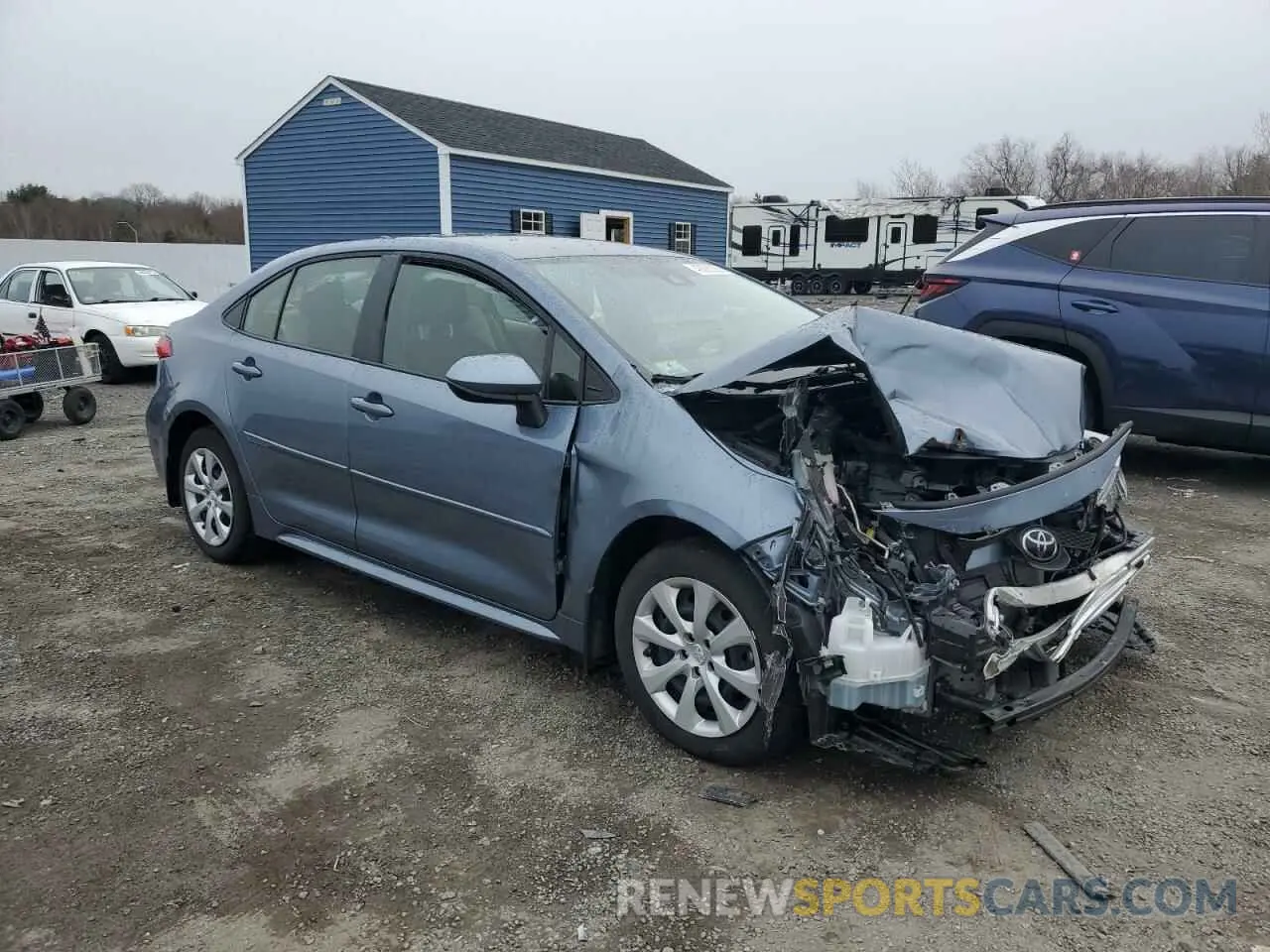 4 Photograph of a damaged car JTDEPMAE8N3015841 TOYOTA COROLLA 2022