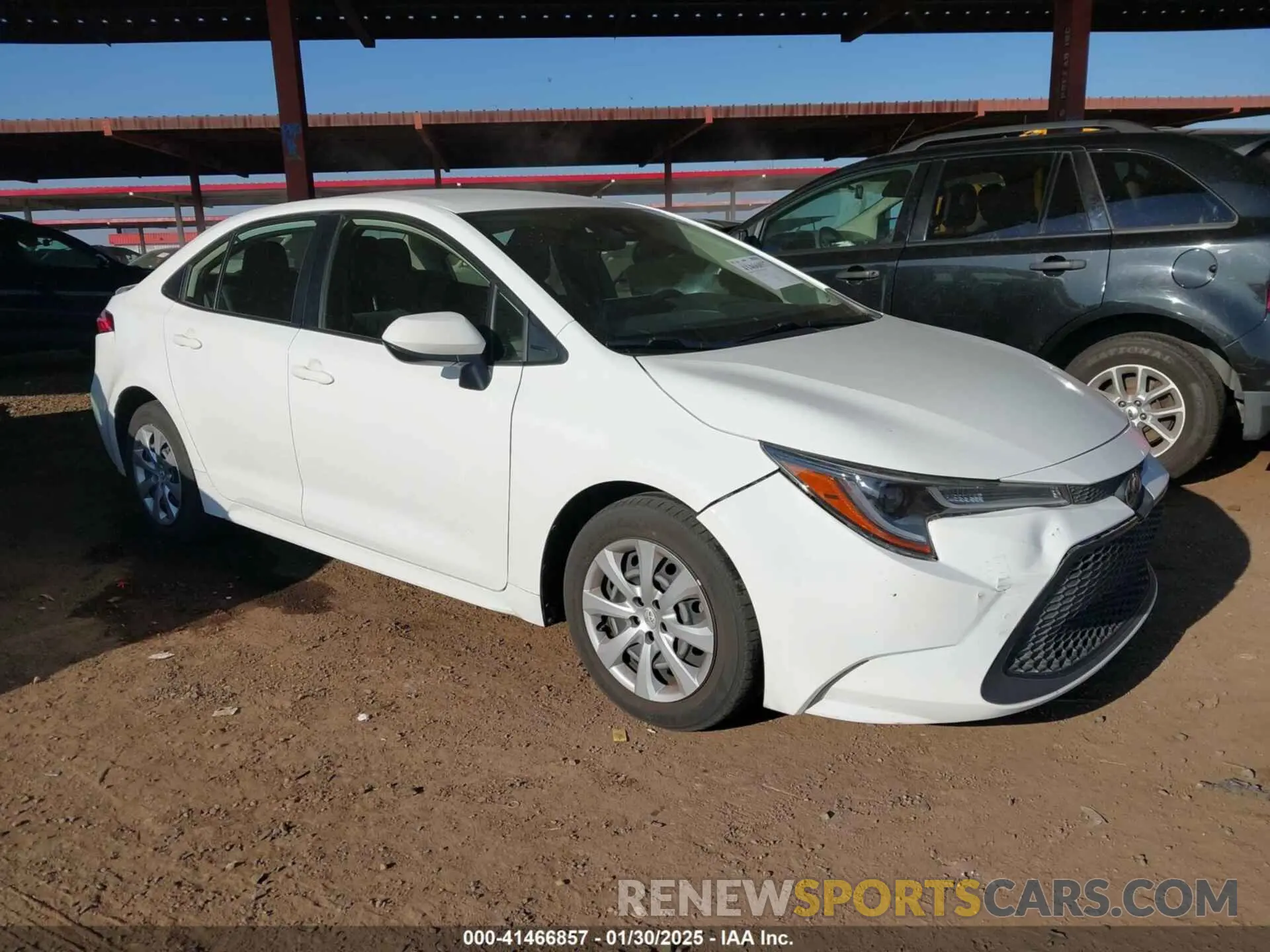 1 Photograph of a damaged car JTDEPMAE8N3018853 TOYOTA COROLLA 2022