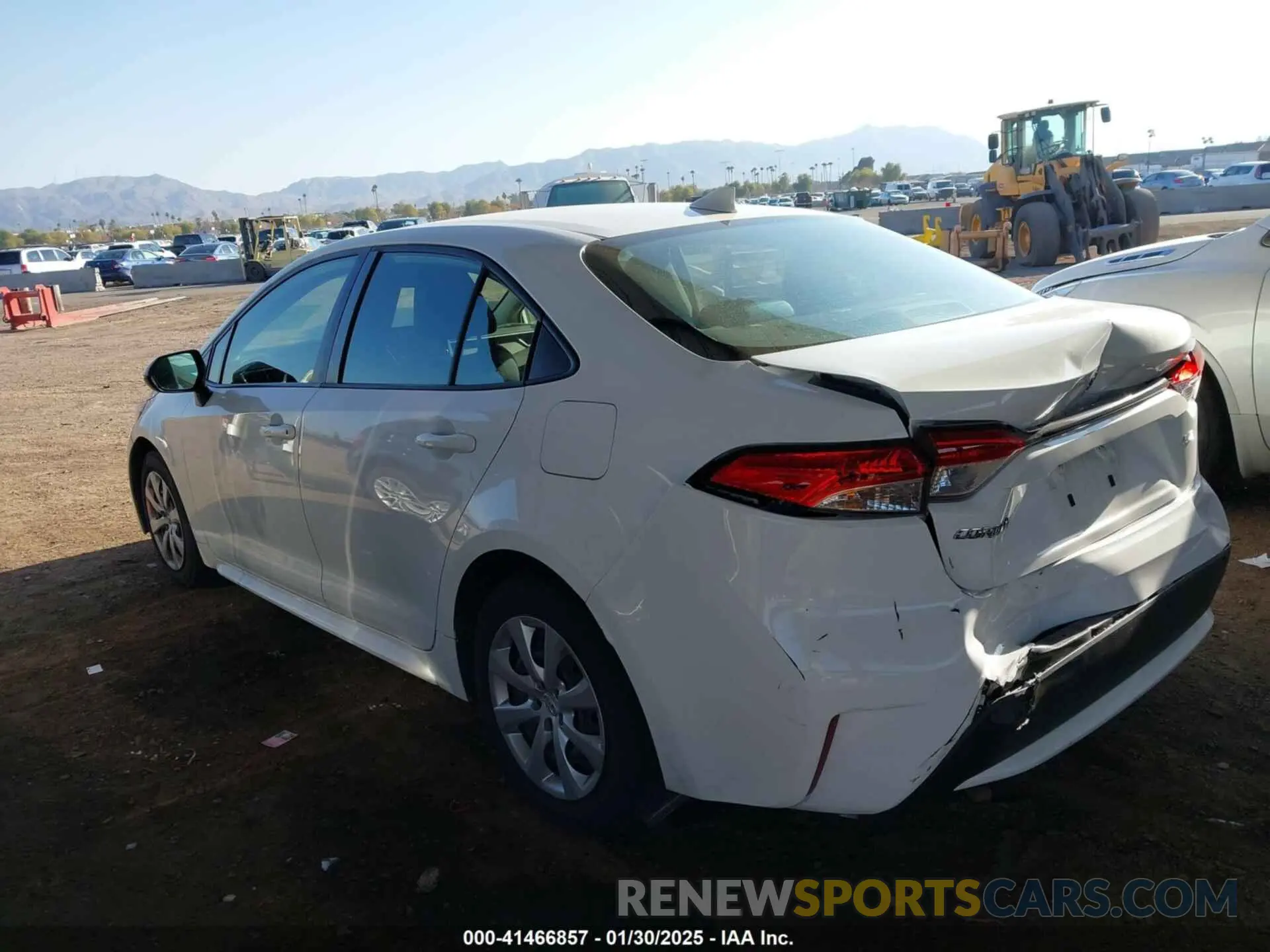3 Photograph of a damaged car JTDEPMAE8N3018853 TOYOTA COROLLA 2022