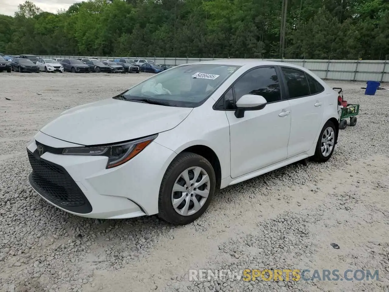 1 Photograph of a damaged car JTDEPMAE8N3022840 TOYOTA COROLLA 2022