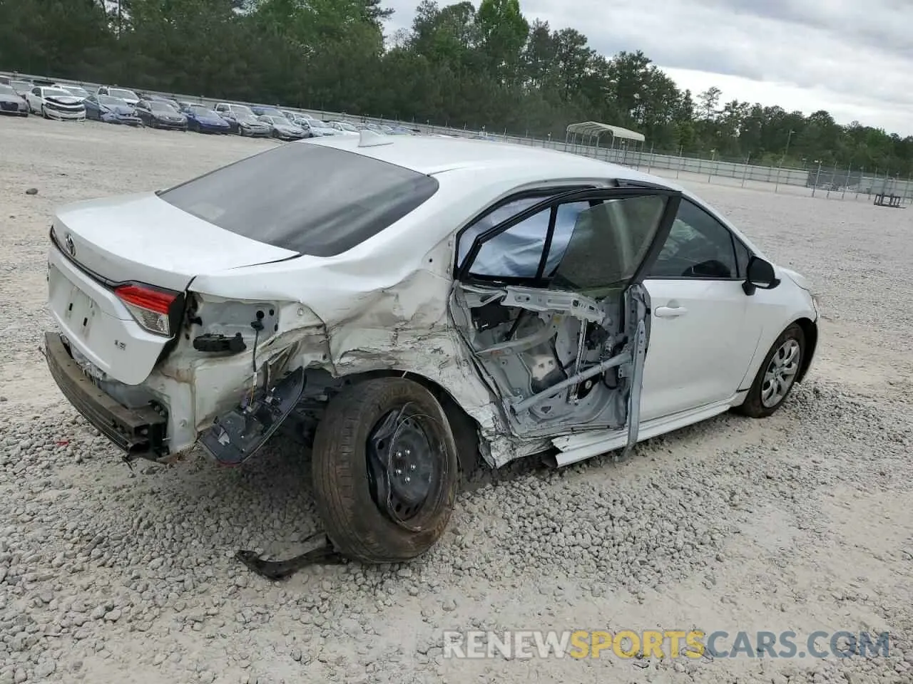 3 Photograph of a damaged car JTDEPMAE8N3022840 TOYOTA COROLLA 2022