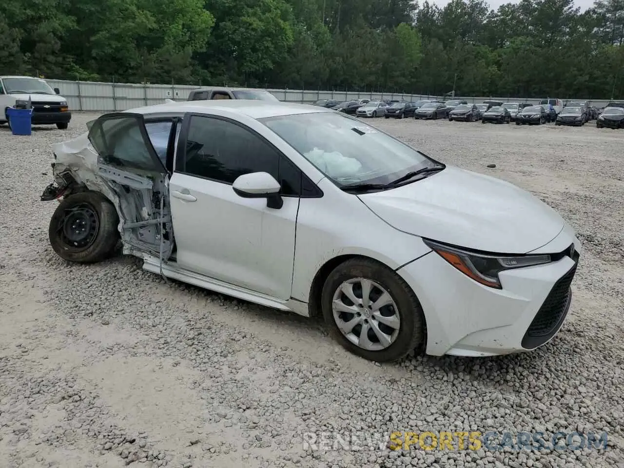 4 Photograph of a damaged car JTDEPMAE8N3022840 TOYOTA COROLLA 2022