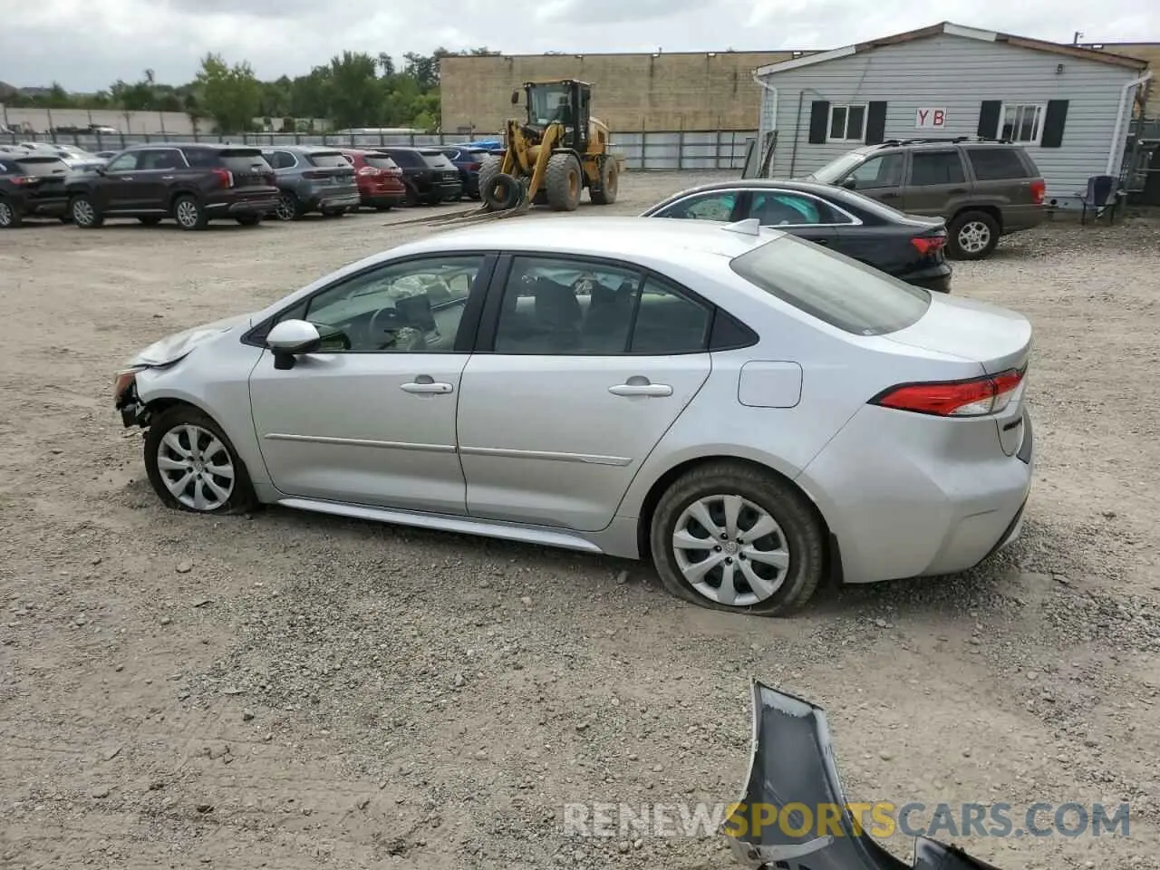 2 Photograph of a damaged car JTDEPMAE8N3034020 TOYOTA COROLLA 2022