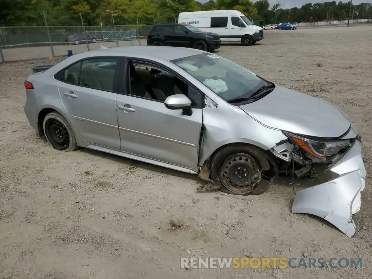 4 Photograph of a damaged car JTDEPMAE8N3034020 TOYOTA COROLLA 2022