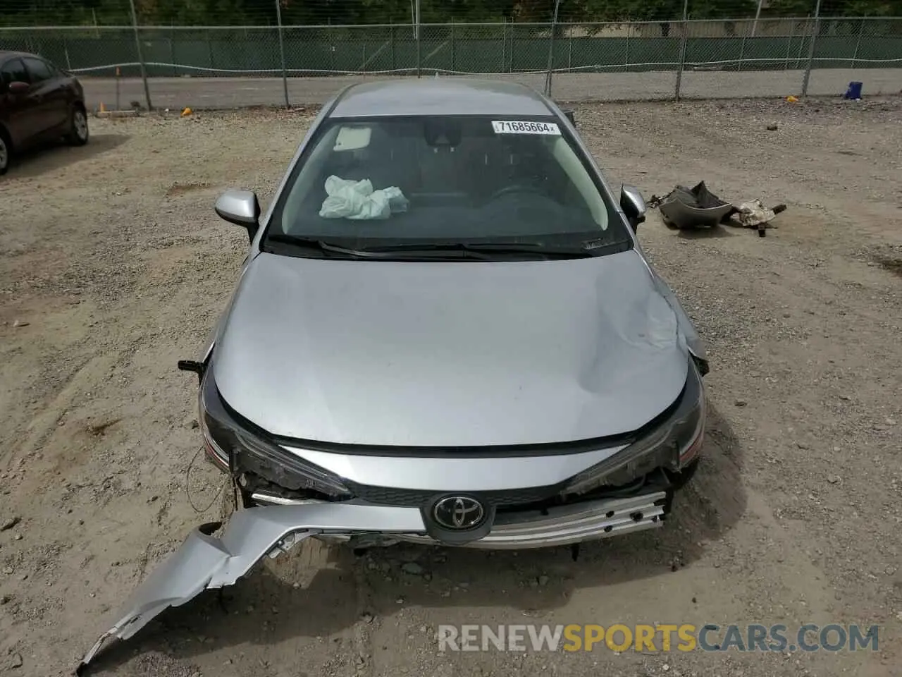 5 Photograph of a damaged car JTDEPMAE8N3034020 TOYOTA COROLLA 2022