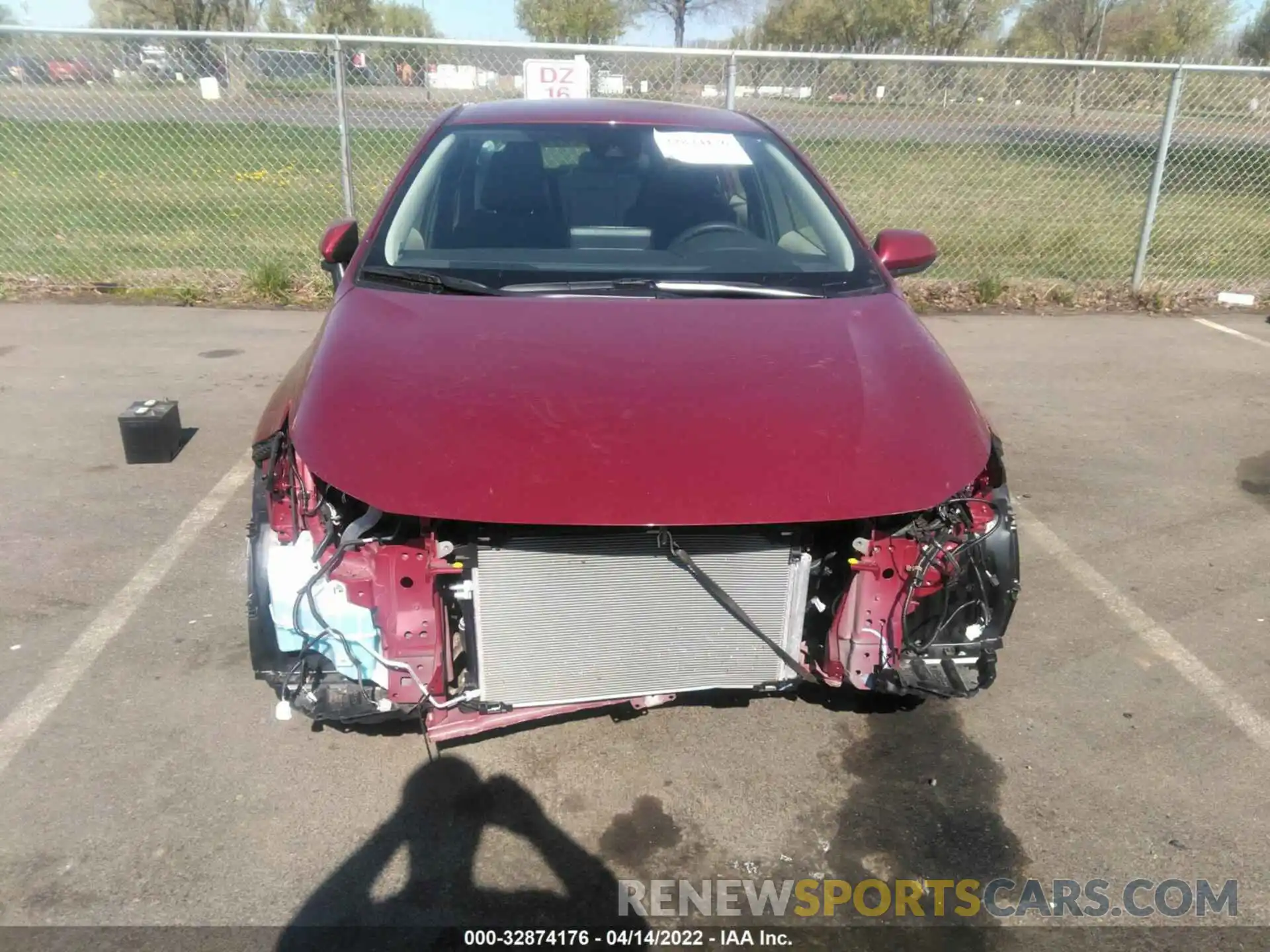 6 Photograph of a damaged car JTDEPMAE8NJ191591 TOYOTA COROLLA 2022