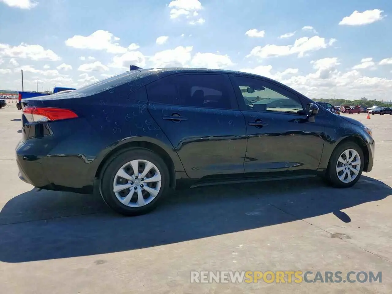 3 Photograph of a damaged car JTDEPMAE8NJ191817 TOYOTA COROLLA 2022