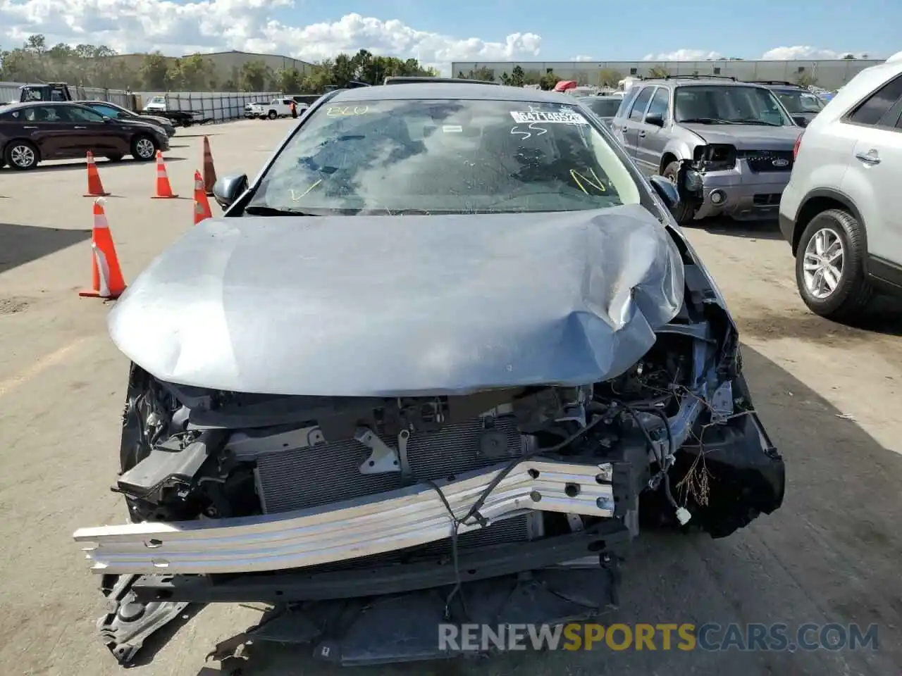 5 Photograph of a damaged car JTDEPMAE8NJ193096 TOYOTA COROLLA 2022