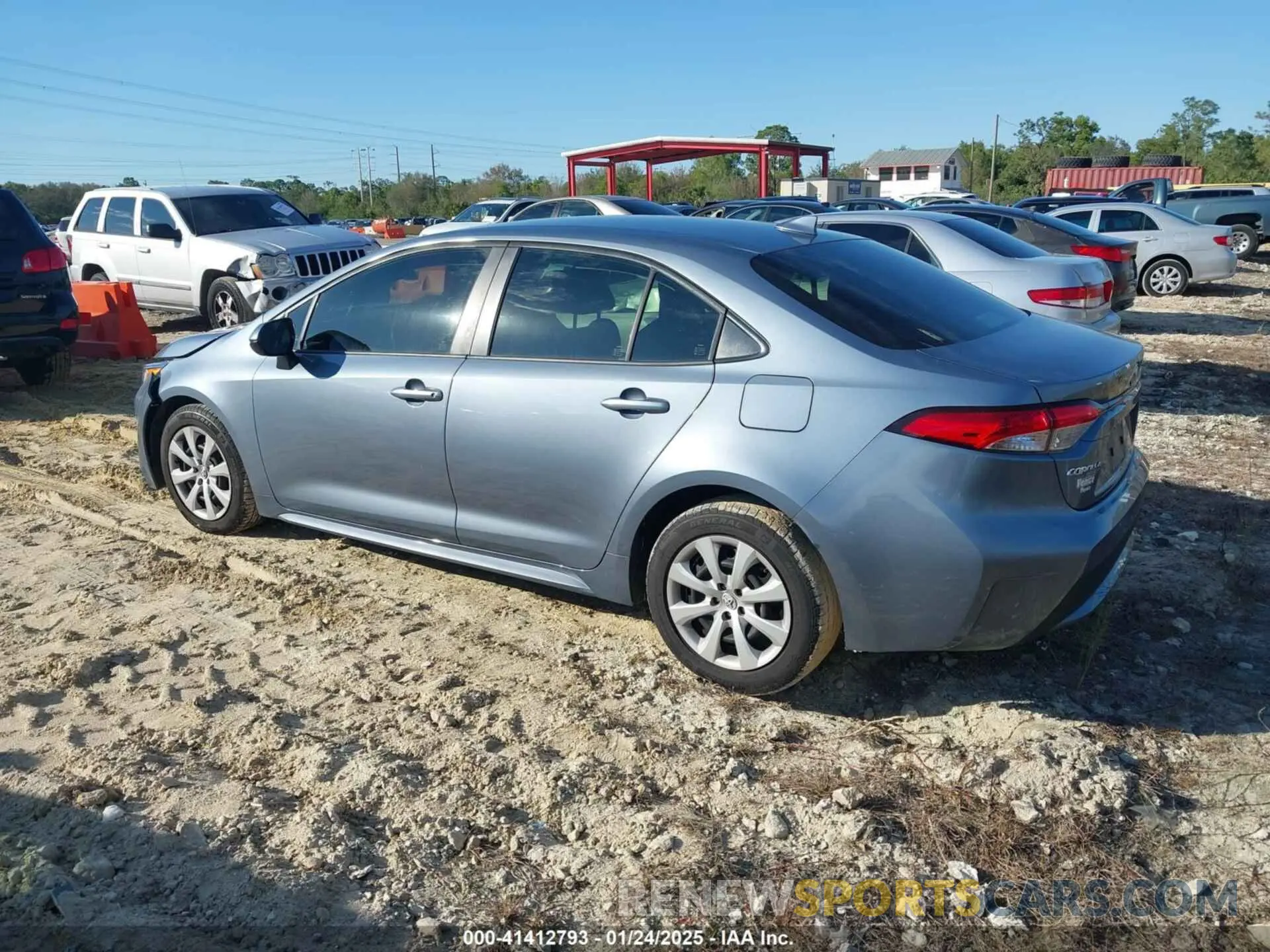 14 Photograph of a damaged car JTDEPMAE8NJ193633 TOYOTA COROLLA 2022