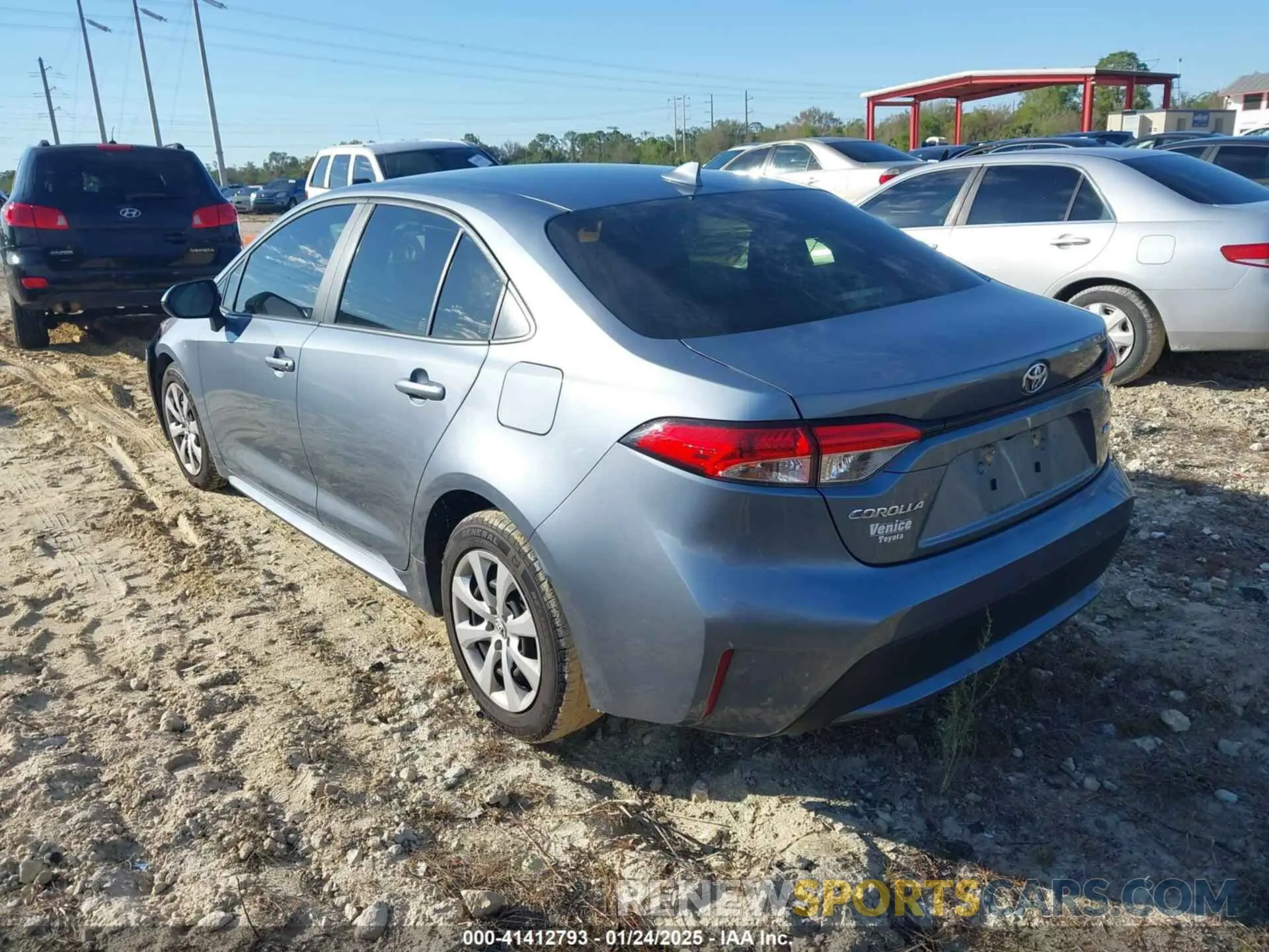 3 Photograph of a damaged car JTDEPMAE8NJ193633 TOYOTA COROLLA 2022