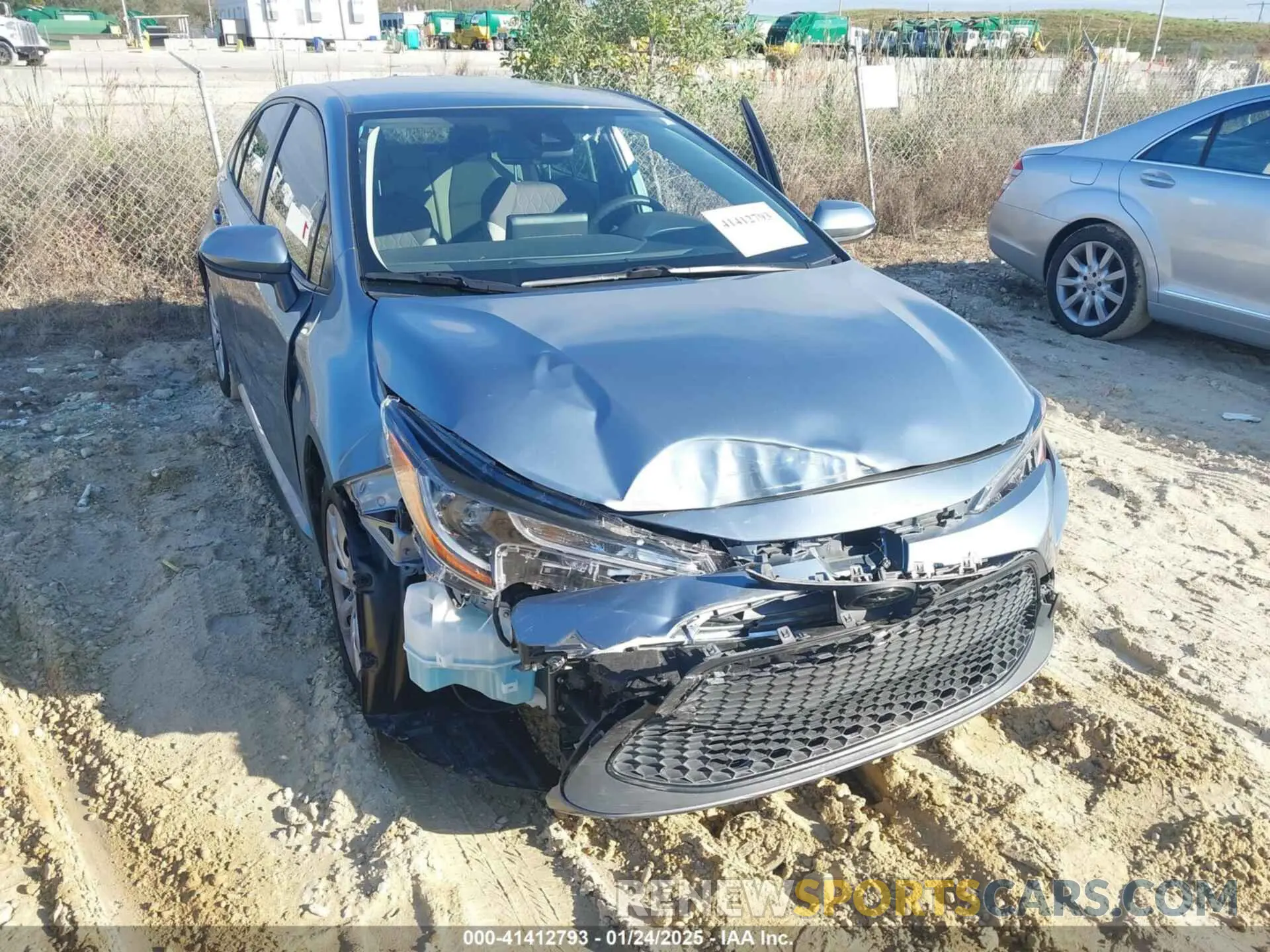 6 Photograph of a damaged car JTDEPMAE8NJ193633 TOYOTA COROLLA 2022