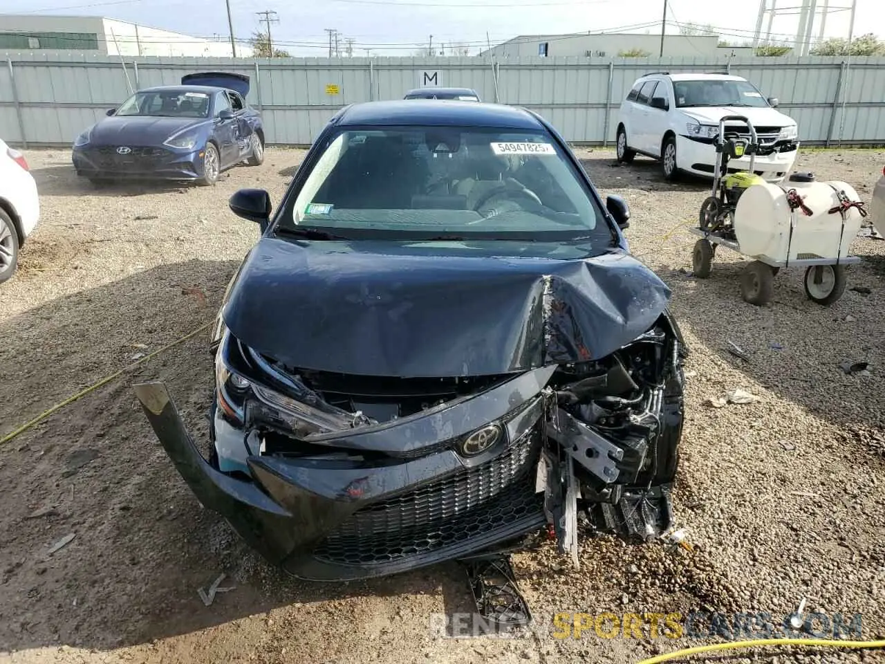 5 Photograph of a damaged car JTDEPMAE8NJ202766 TOYOTA COROLLA 2022