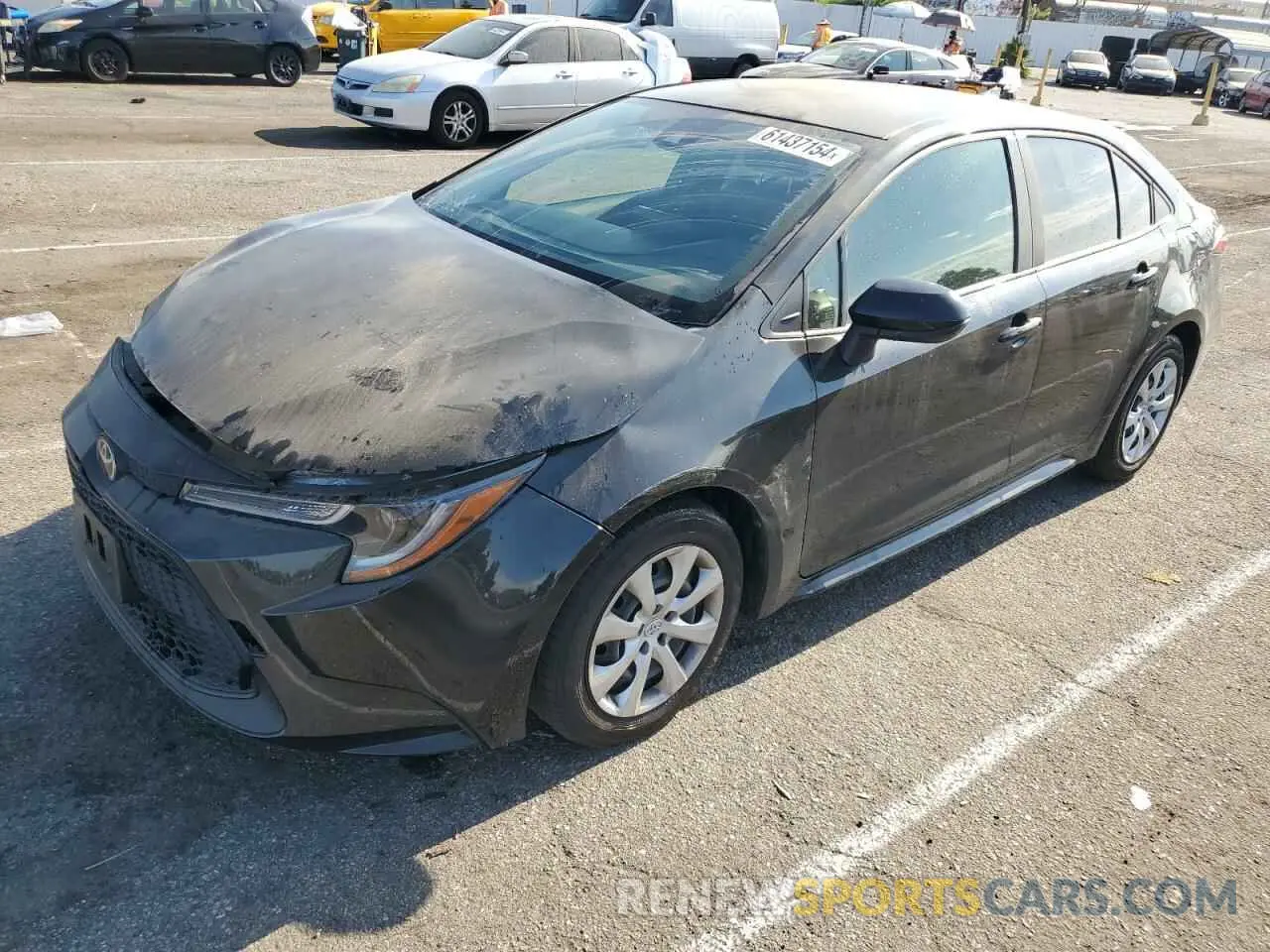 1 Photograph of a damaged car JTDEPMAE8NJ211340 TOYOTA COROLLA 2022