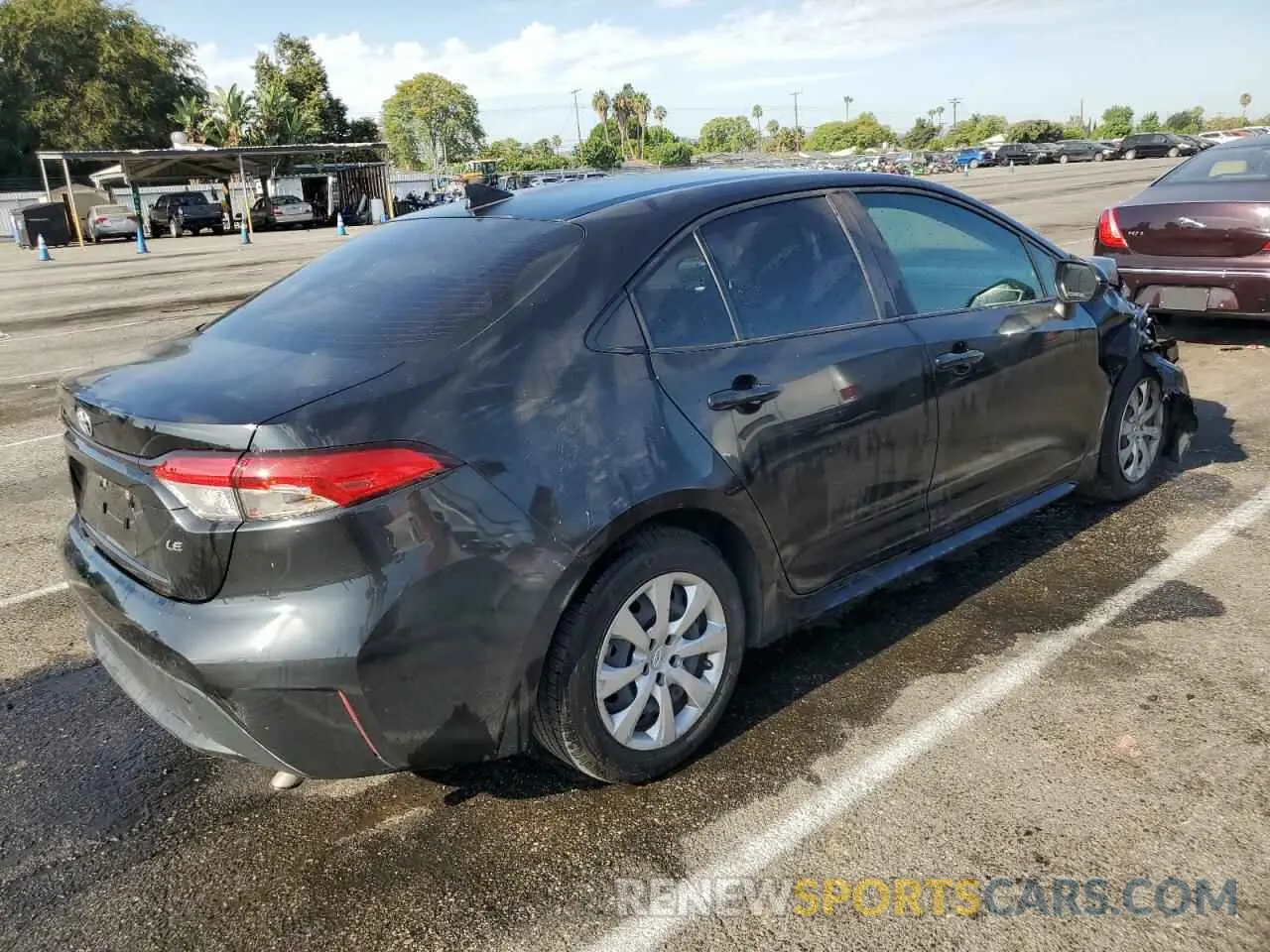 3 Photograph of a damaged car JTDEPMAE8NJ211340 TOYOTA COROLLA 2022