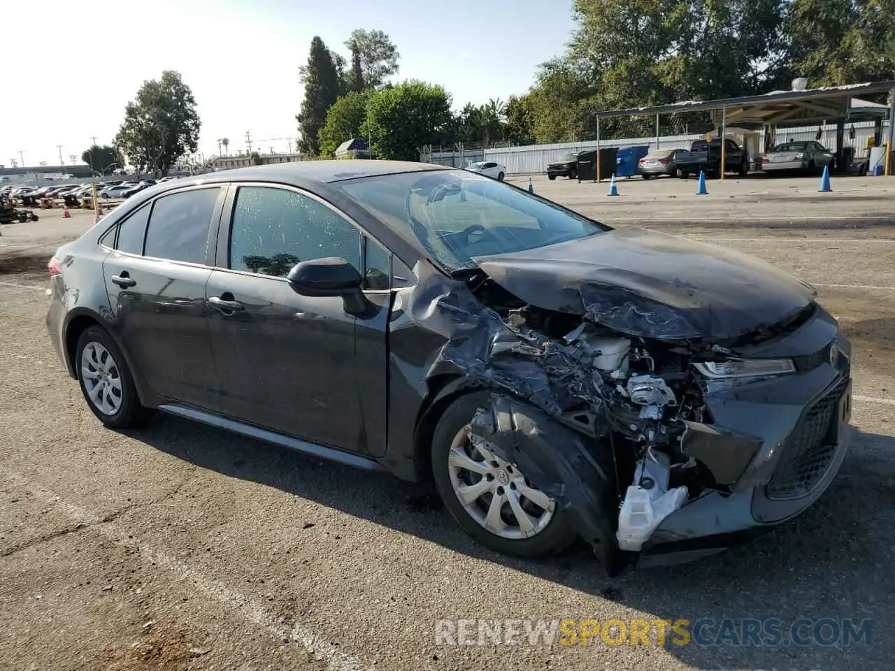 4 Photograph of a damaged car JTDEPMAE8NJ211340 TOYOTA COROLLA 2022