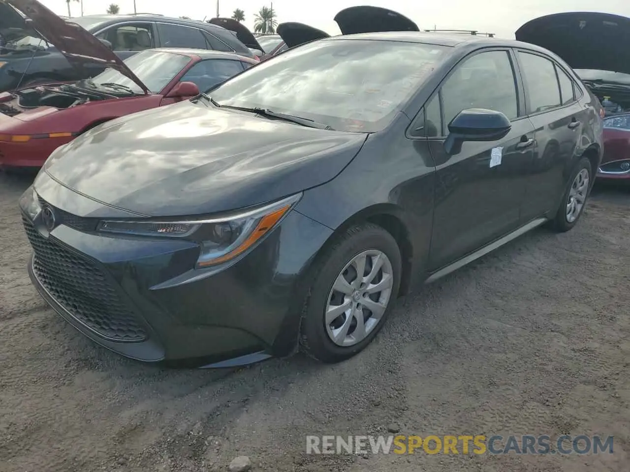 1 Photograph of a damaged car JTDEPMAE8NJ211581 TOYOTA COROLLA 2022