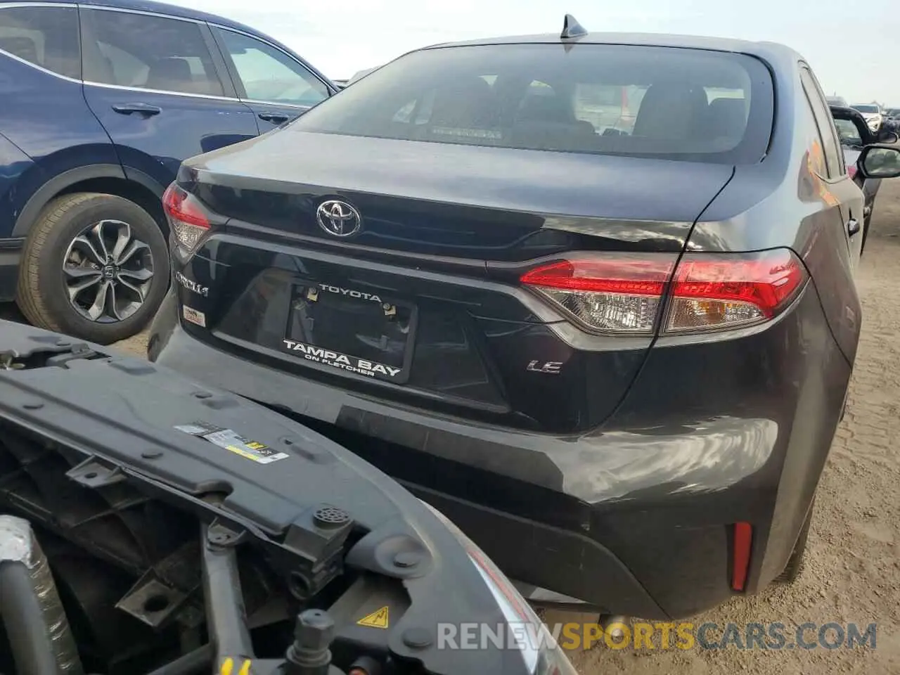 6 Photograph of a damaged car JTDEPMAE8NJ211581 TOYOTA COROLLA 2022