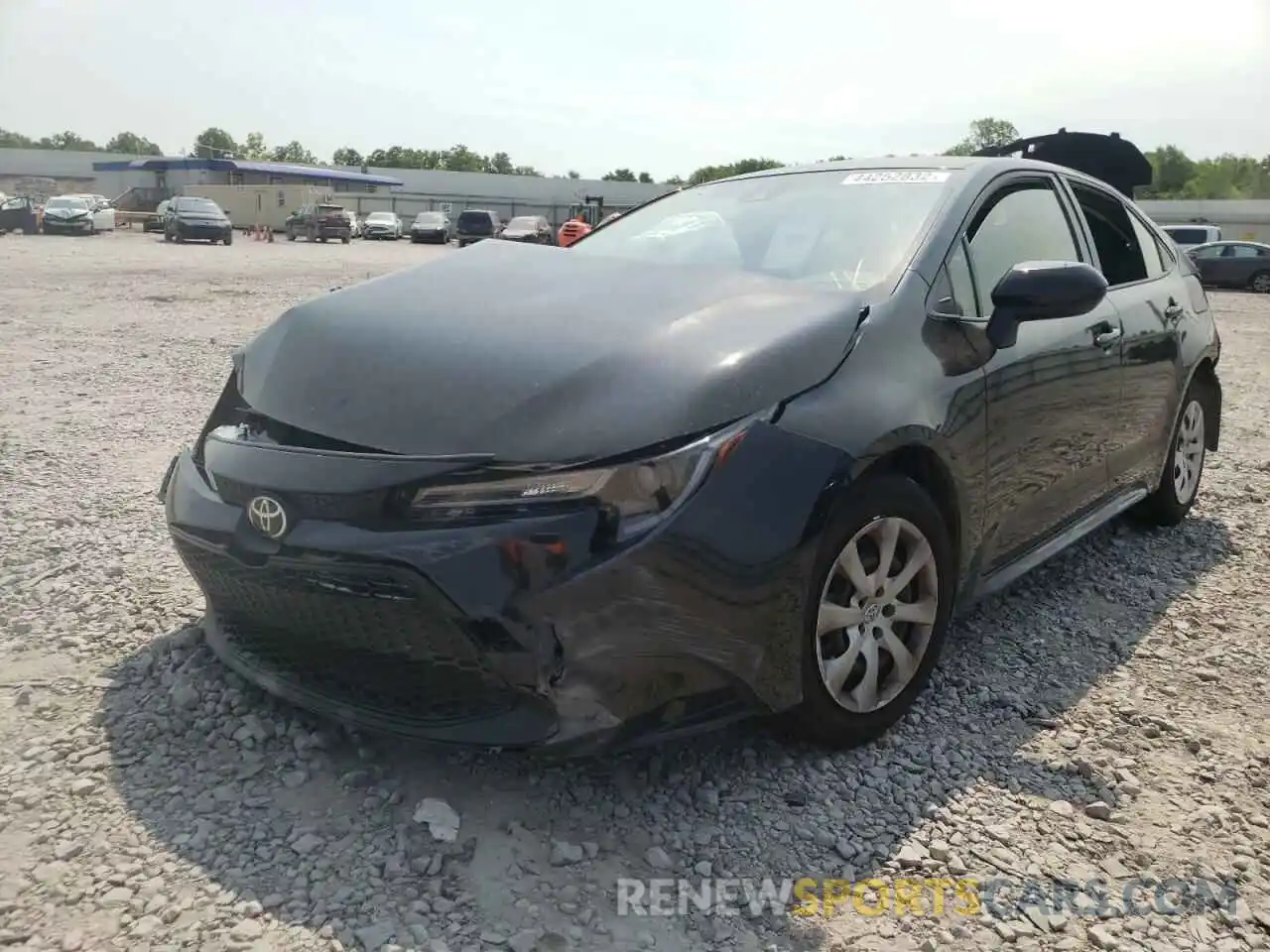 2 Photograph of a damaged car JTDEPMAE8NJ217395 TOYOTA COROLLA 2022