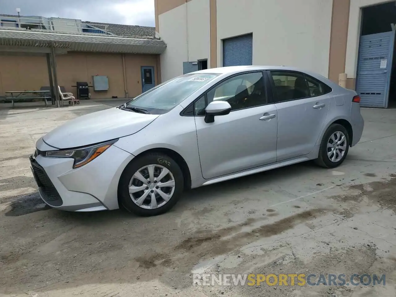 1 Photograph of a damaged car JTDEPMAE8NJ220314 TOYOTA COROLLA 2022