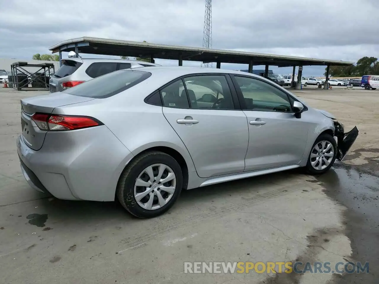 3 Photograph of a damaged car JTDEPMAE8NJ220314 TOYOTA COROLLA 2022