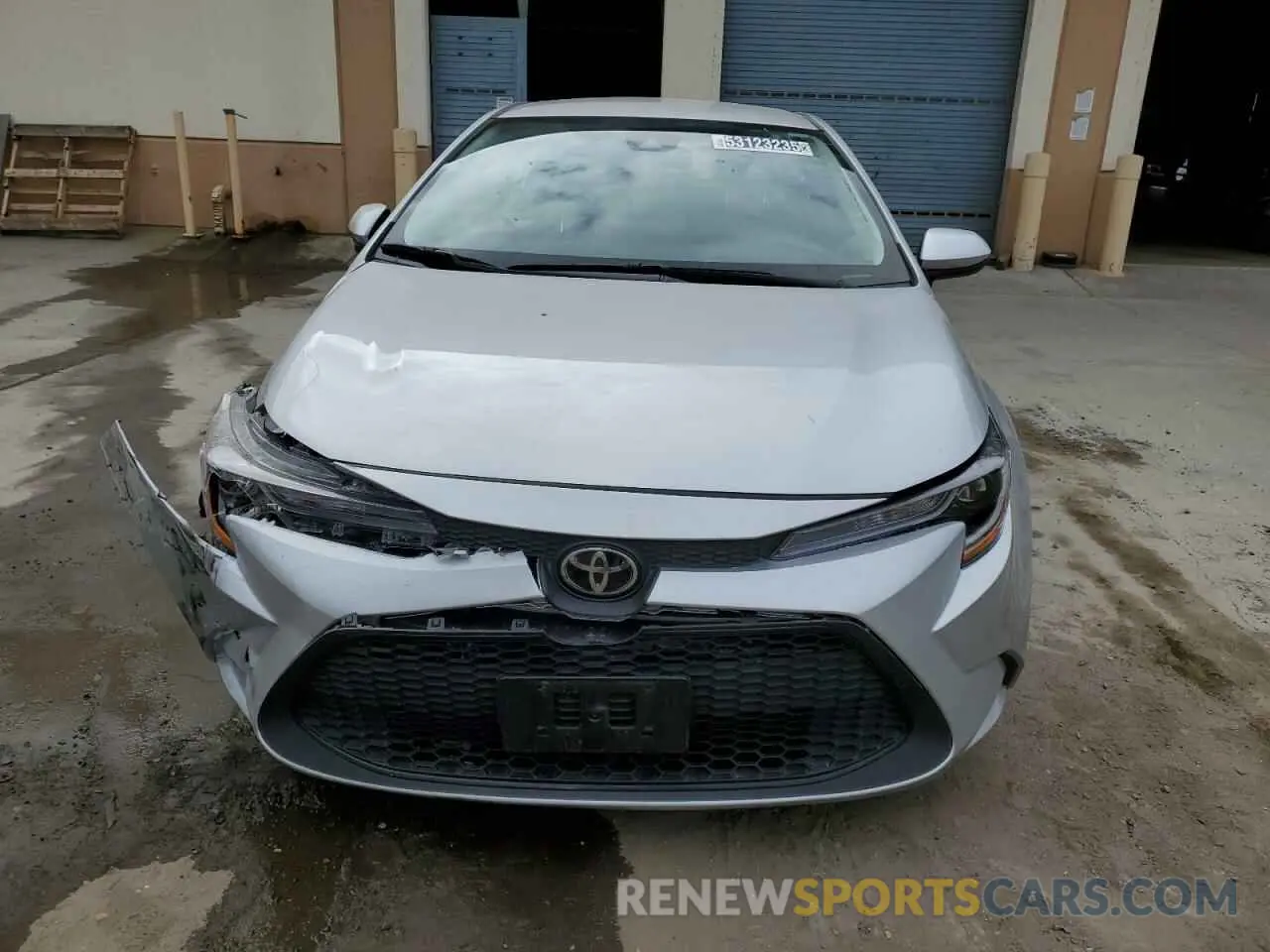 5 Photograph of a damaged car JTDEPMAE8NJ220314 TOYOTA COROLLA 2022