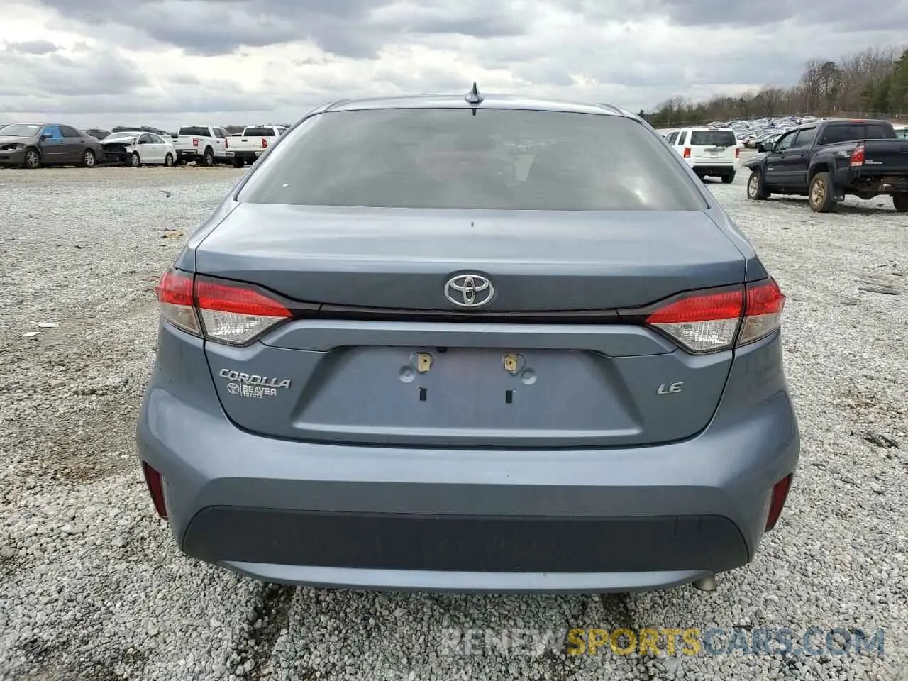 6 Photograph of a damaged car JTDEPMAE8NJ222208 TOYOTA COROLLA 2022