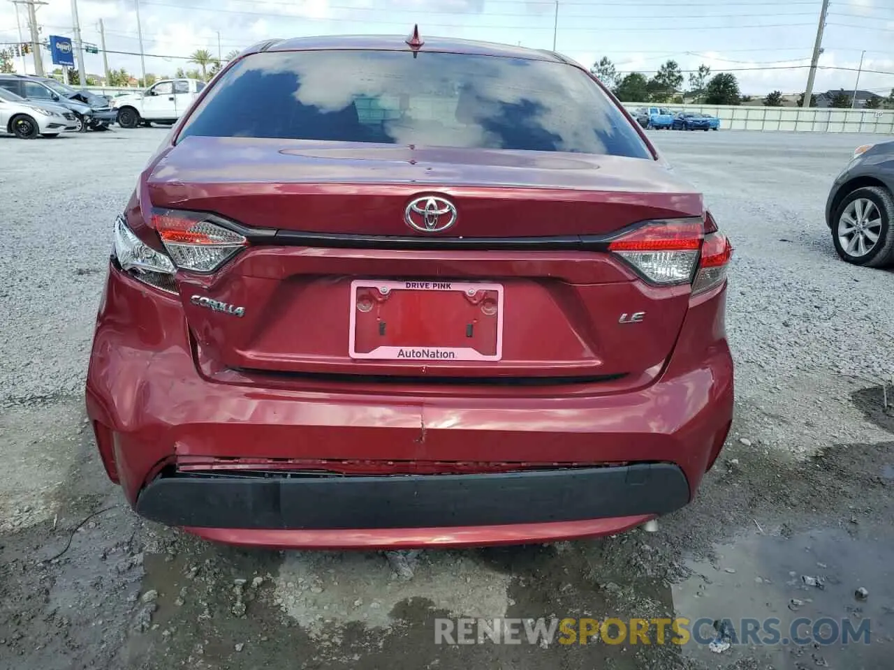 6 Photograph of a damaged car JTDEPMAE8NJ230194 TOYOTA COROLLA 2022