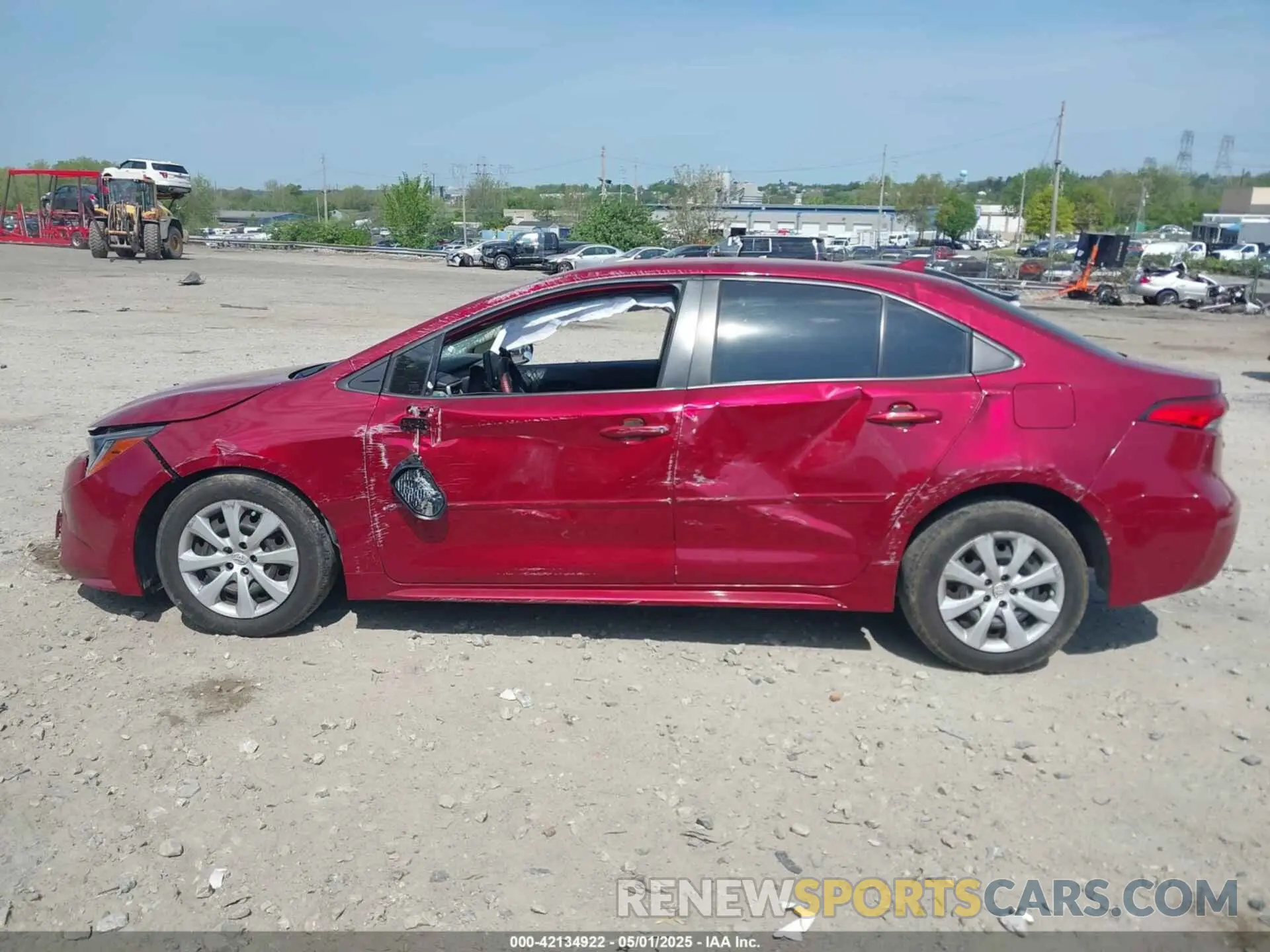 13 Photograph of a damaged car JTDEPMAE8NJ230292 TOYOTA COROLLA 2022