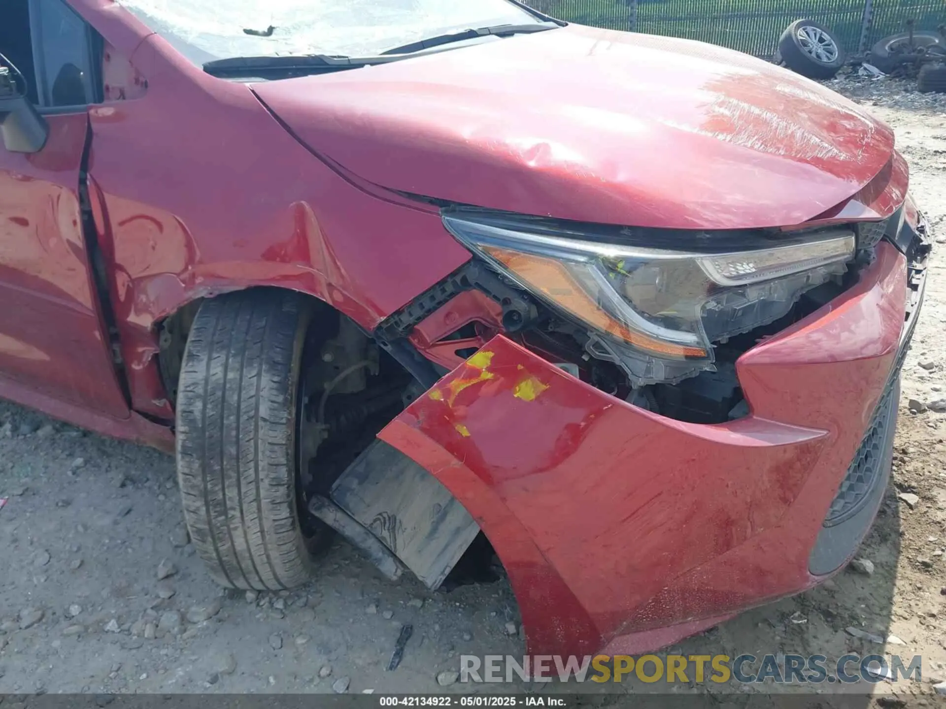 6 Photograph of a damaged car JTDEPMAE8NJ230292 TOYOTA COROLLA 2022
