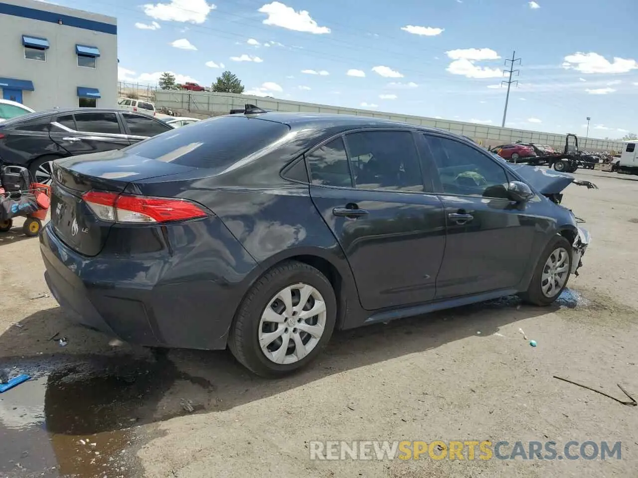 3 Photograph of a damaged car JTDEPMAE8NJ231099 TOYOTA COROLLA 2022