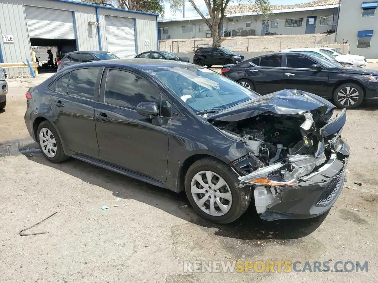 4 Photograph of a damaged car JTDEPMAE8NJ231099 TOYOTA COROLLA 2022