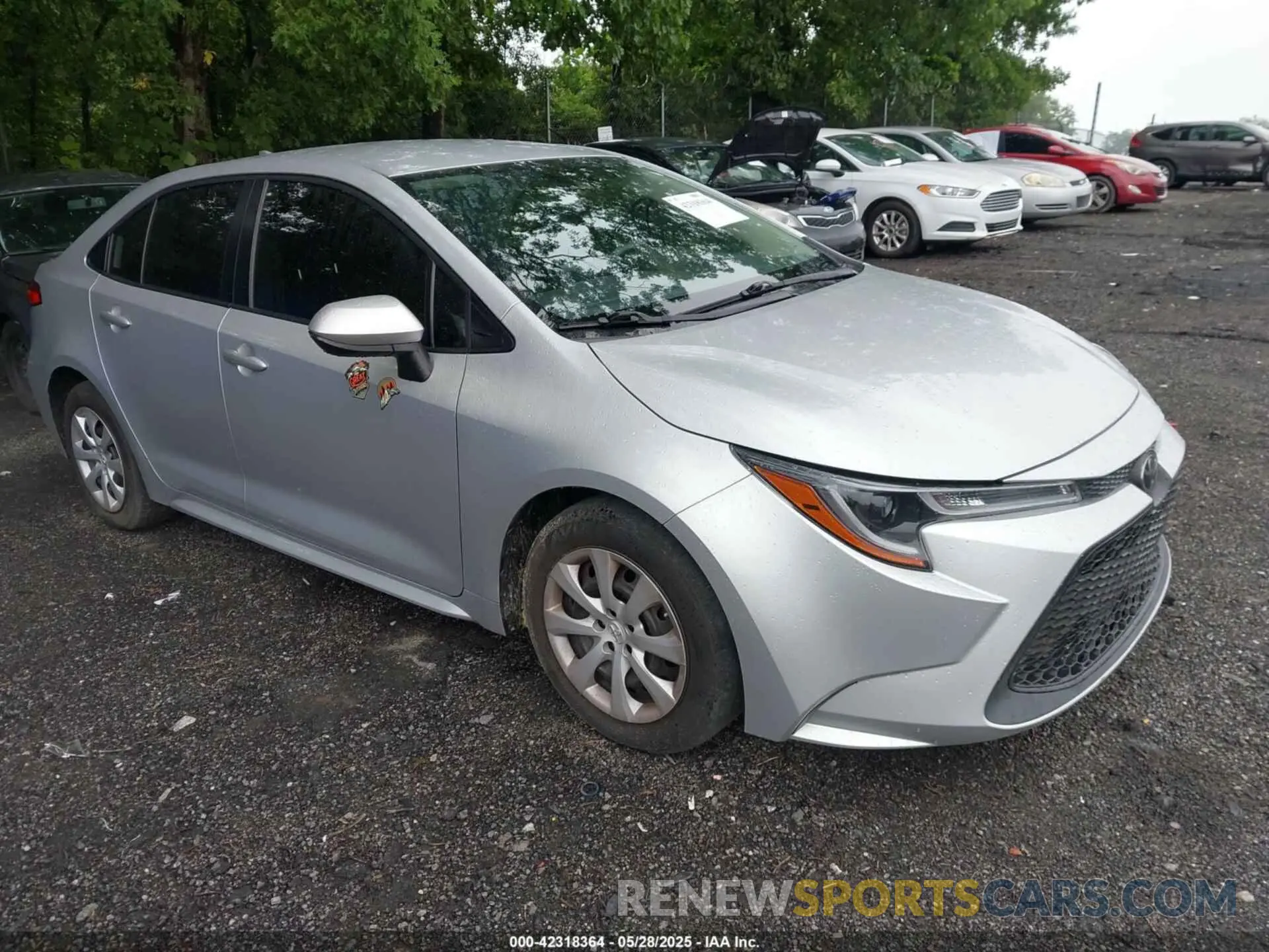 1 Photograph of a damaged car JTDEPMAE9N3002080 TOYOTA COROLLA 2022