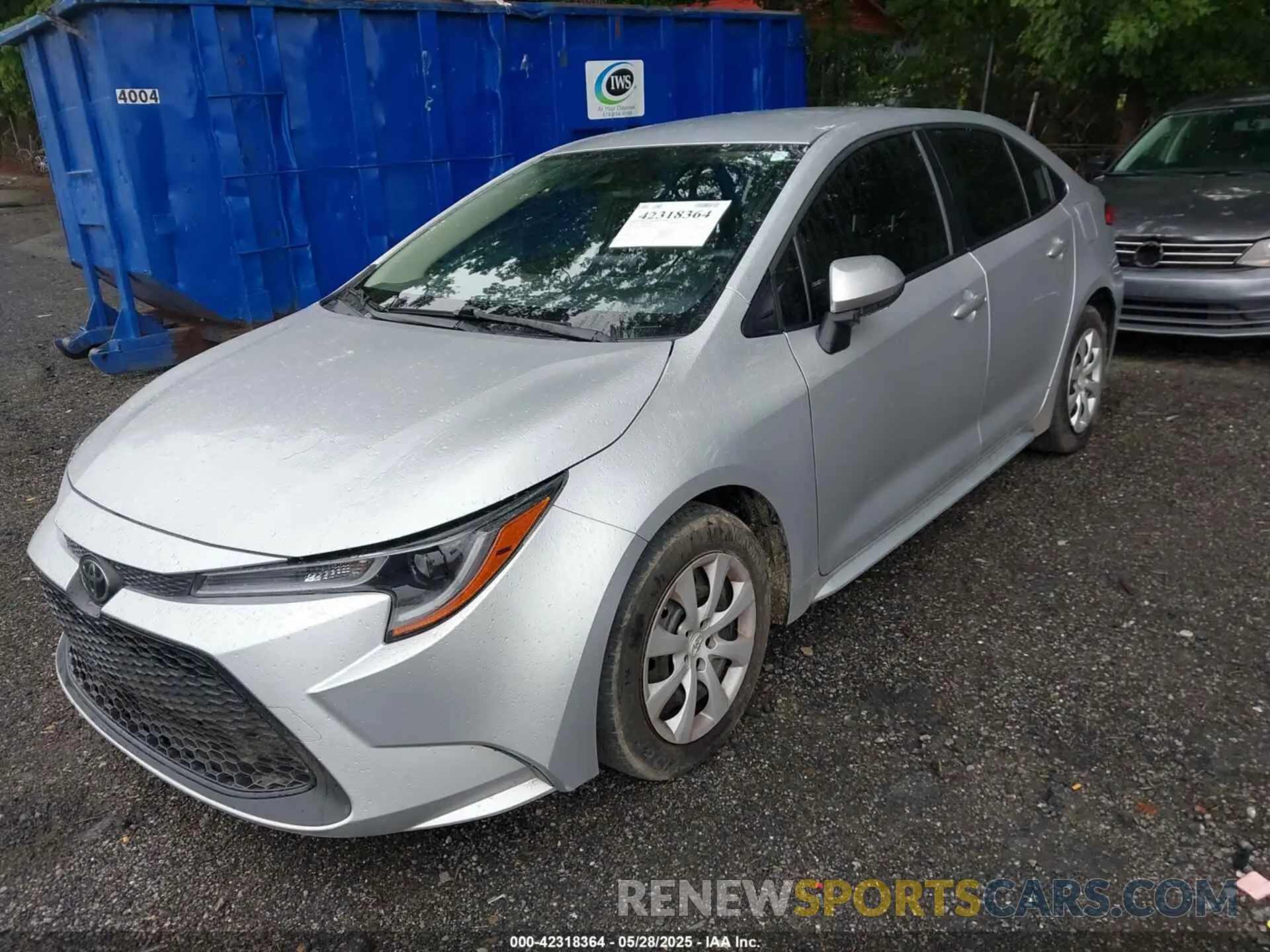 2 Photograph of a damaged car JTDEPMAE9N3002080 TOYOTA COROLLA 2022