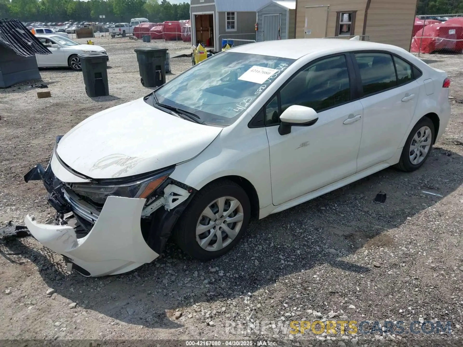 2 Photograph of a damaged car JTDEPMAE9N3006324 TOYOTA COROLLA 2022