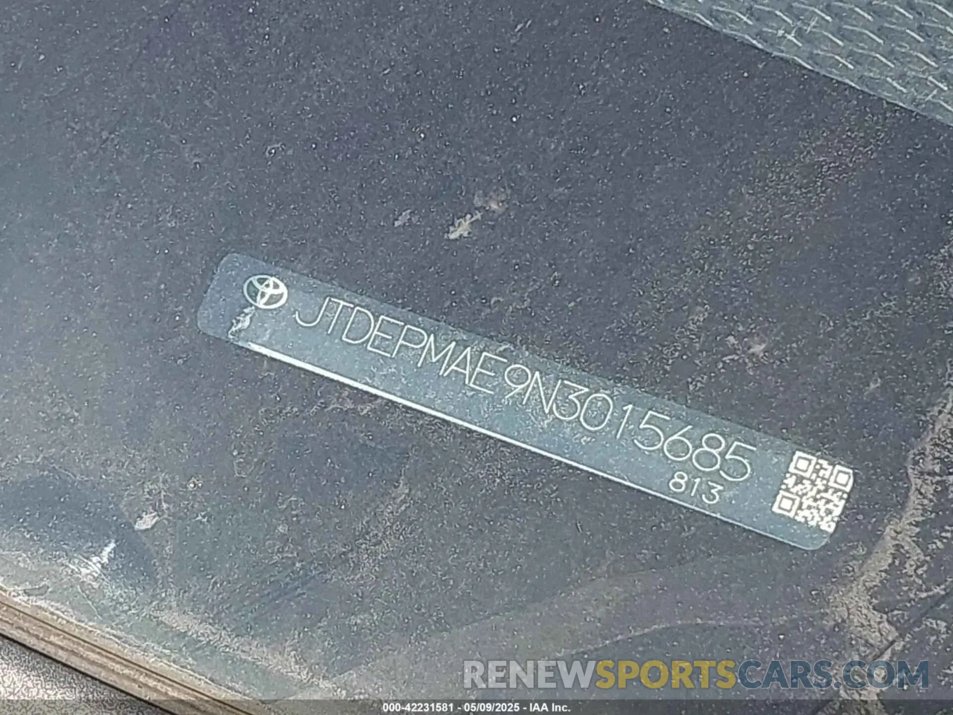 18 Photograph of a damaged car JTDEPMAE9N3015685 TOYOTA COROLLA 2022