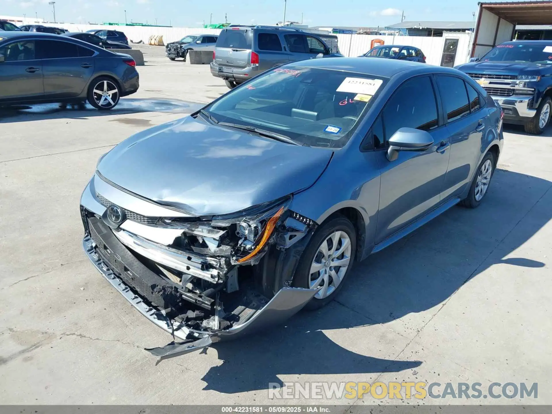 2 Photograph of a damaged car JTDEPMAE9N3015685 TOYOTA COROLLA 2022