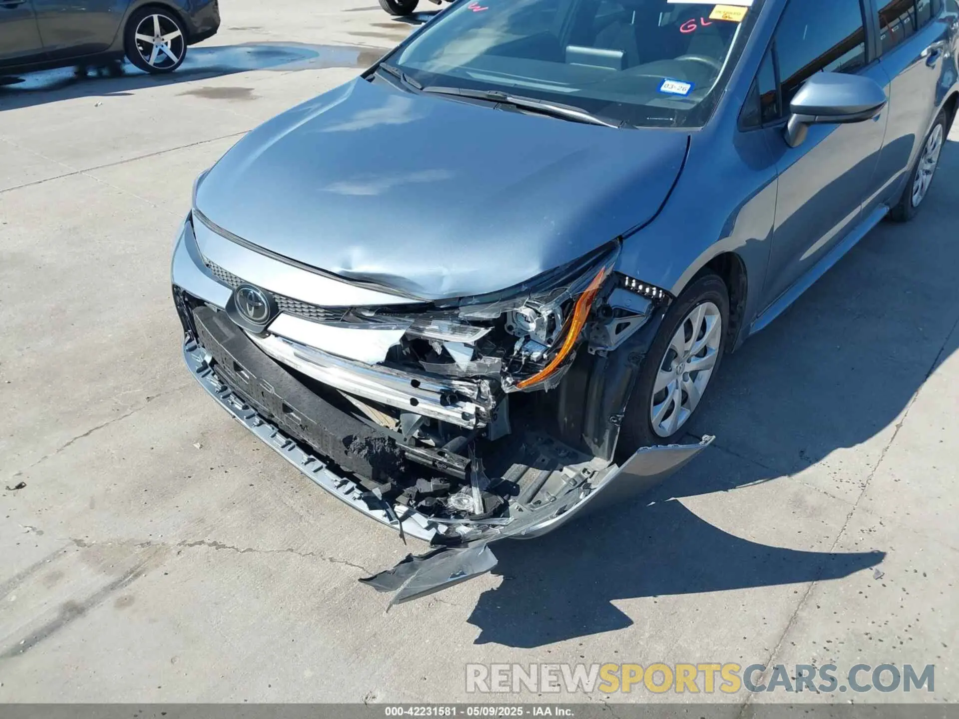 6 Photograph of a damaged car JTDEPMAE9N3015685 TOYOTA COROLLA 2022