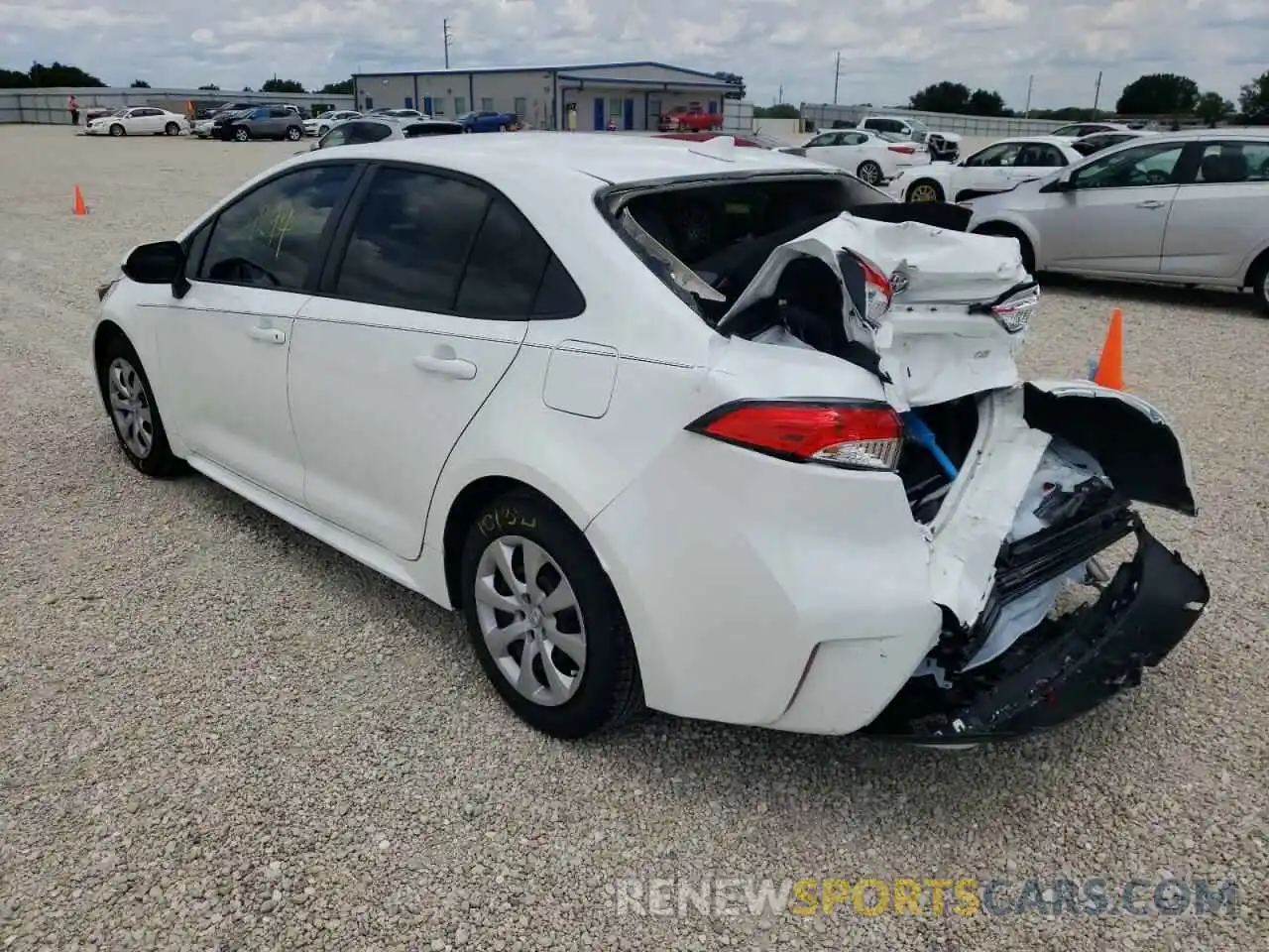 3 Photograph of a damaged car JTDEPMAE9N3020031 TOYOTA COROLLA 2022