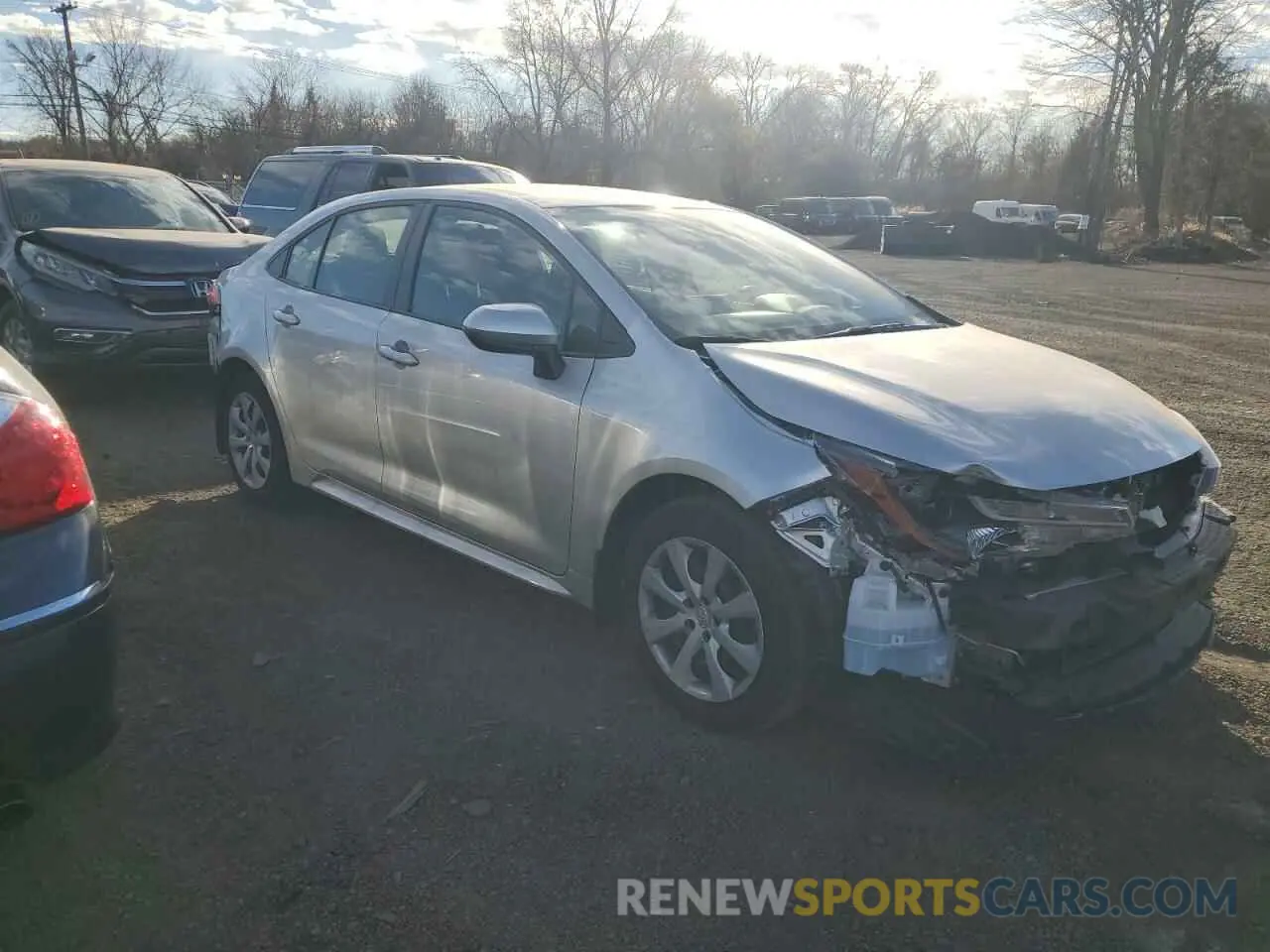 4 Photograph of a damaged car JTDEPMAE9N3021907 TOYOTA COROLLA 2022