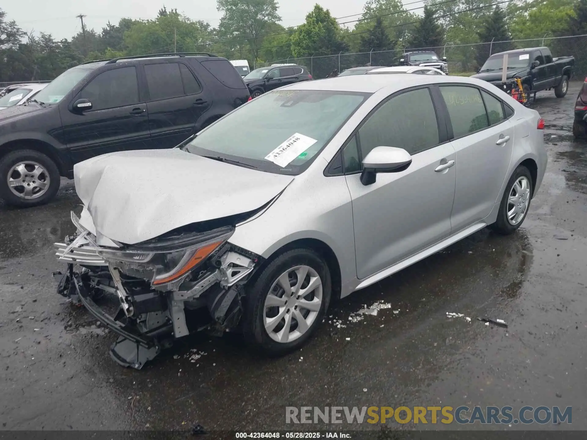 2 Photograph of a damaged car JTDEPMAE9N3025441 TOYOTA COROLLA 2022