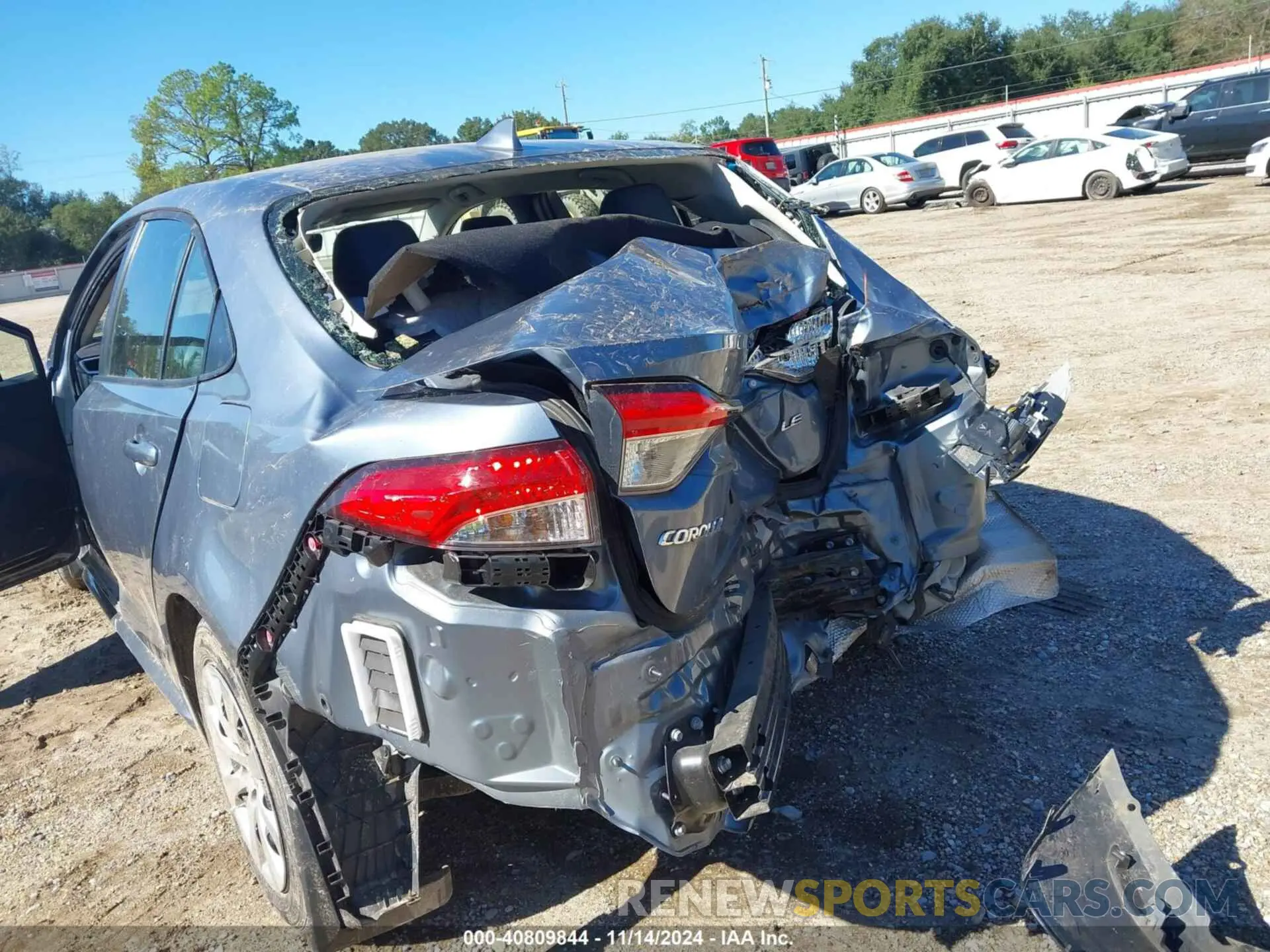6 Photograph of a damaged car JTDEPMAE9N3026721 TOYOTA COROLLA 2022