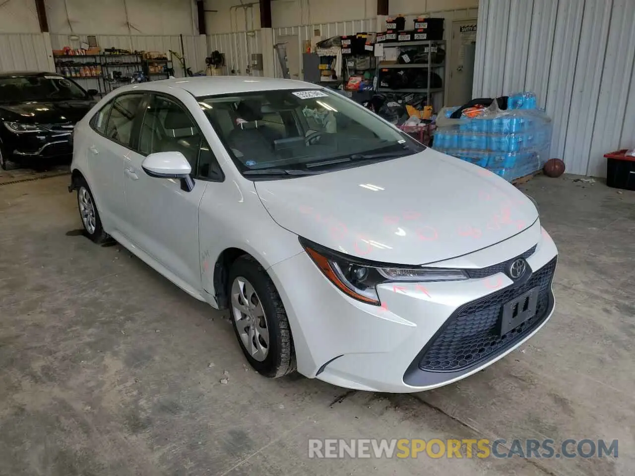 4 Photograph of a damaged car JTDEPMAE9NJ191180 TOYOTA COROLLA 2022