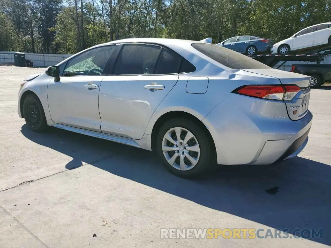 2 Photograph of a damaged car JTDEPMAE9NJ191728 TOYOTA COROLLA 2022